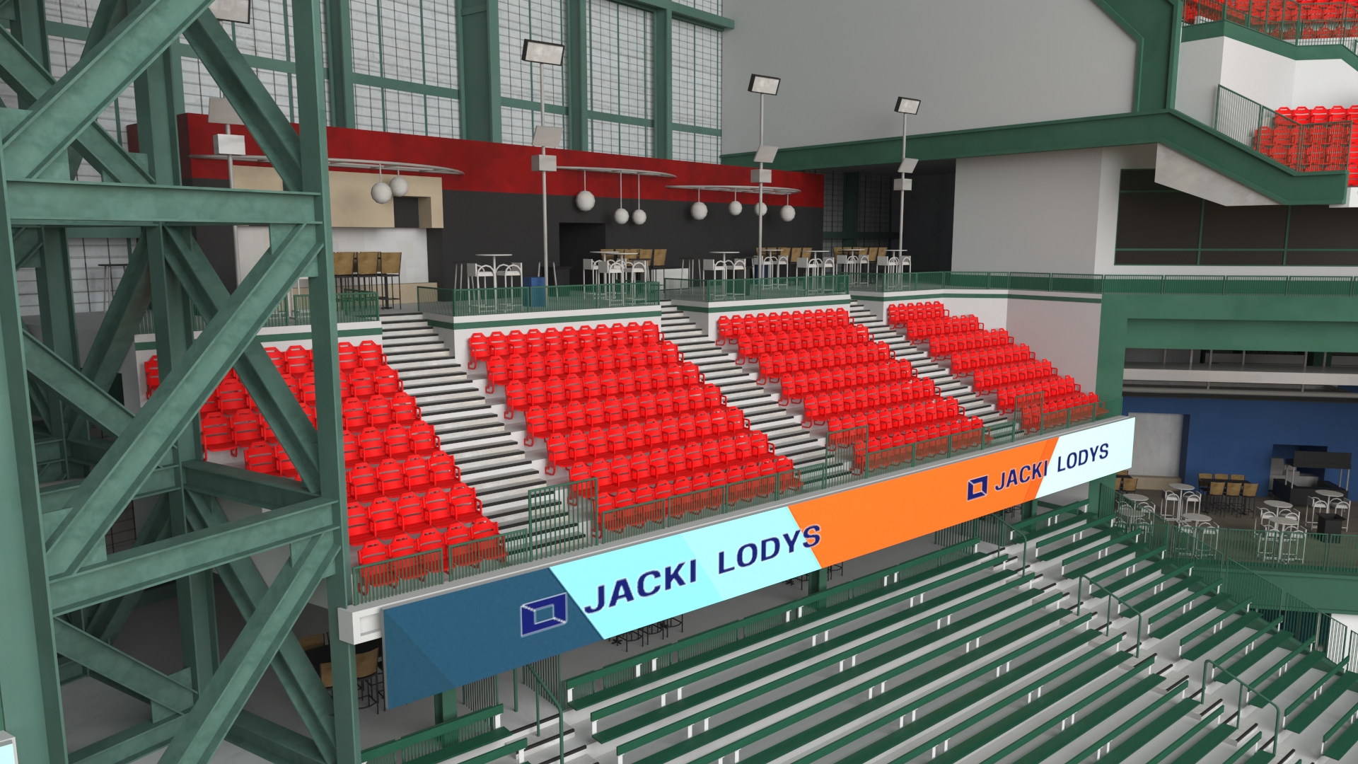 3D Baseball Stadium