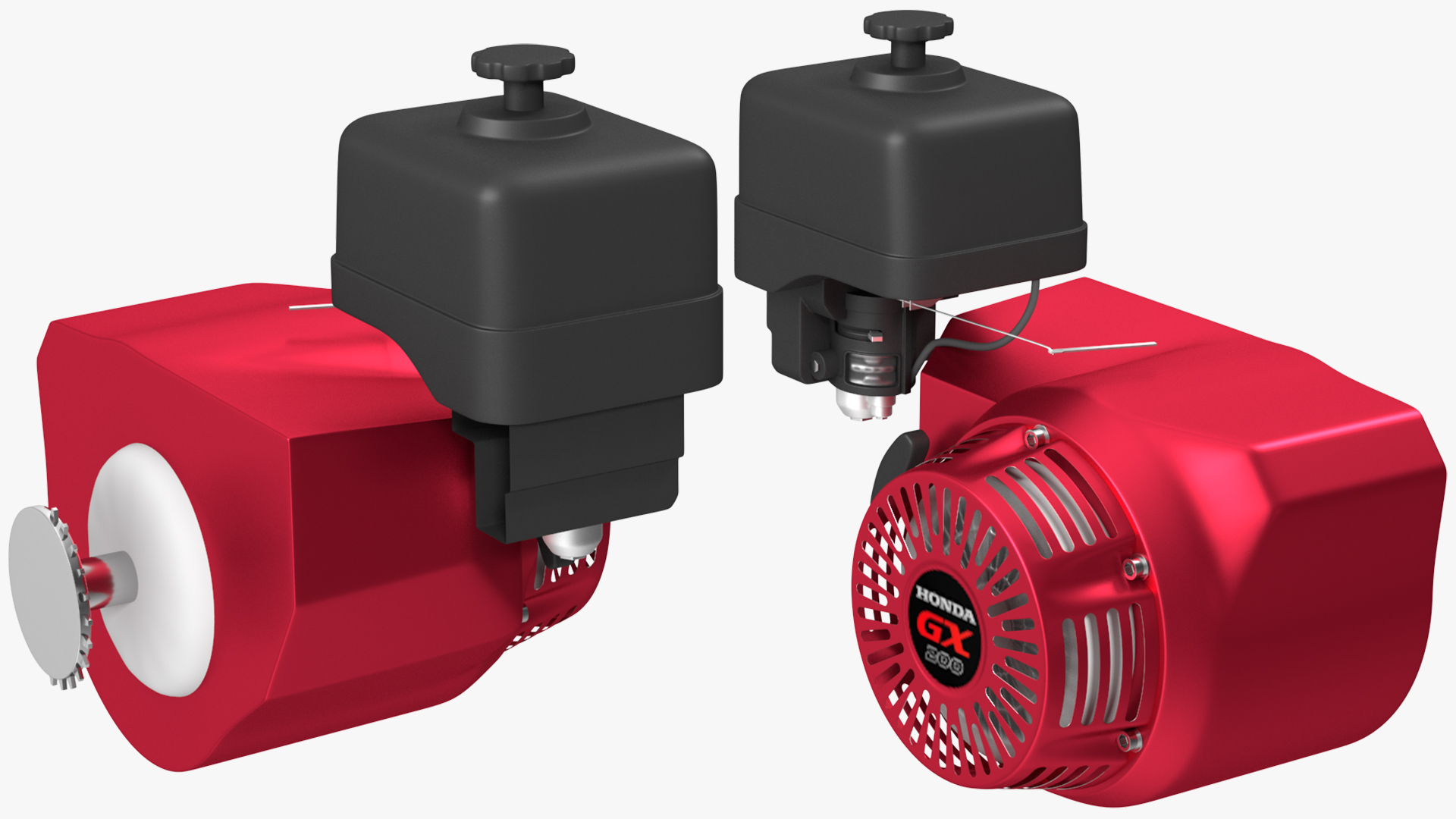 3D model HONDA GX Kart Engine