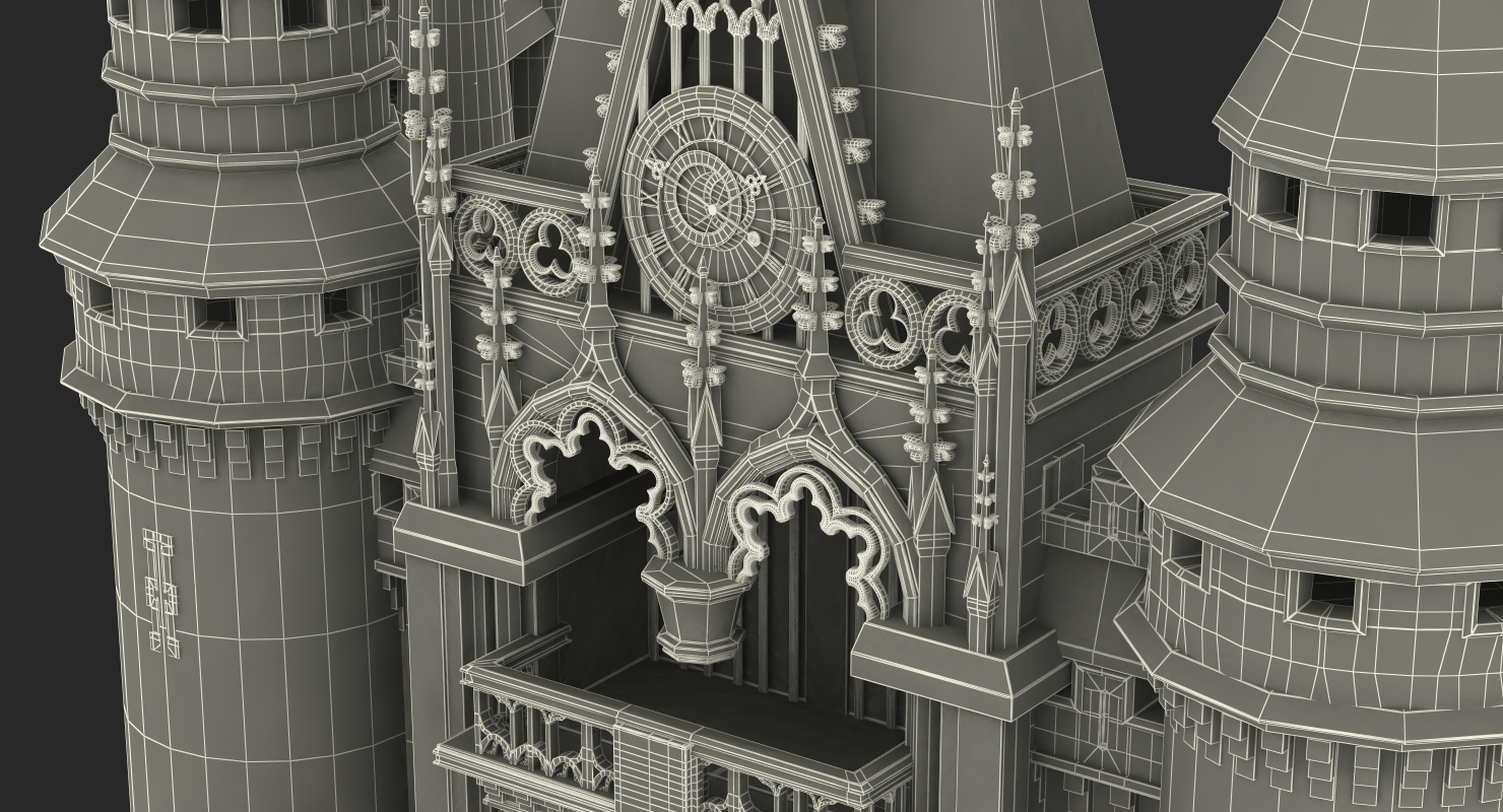 3D model Castle Entrance