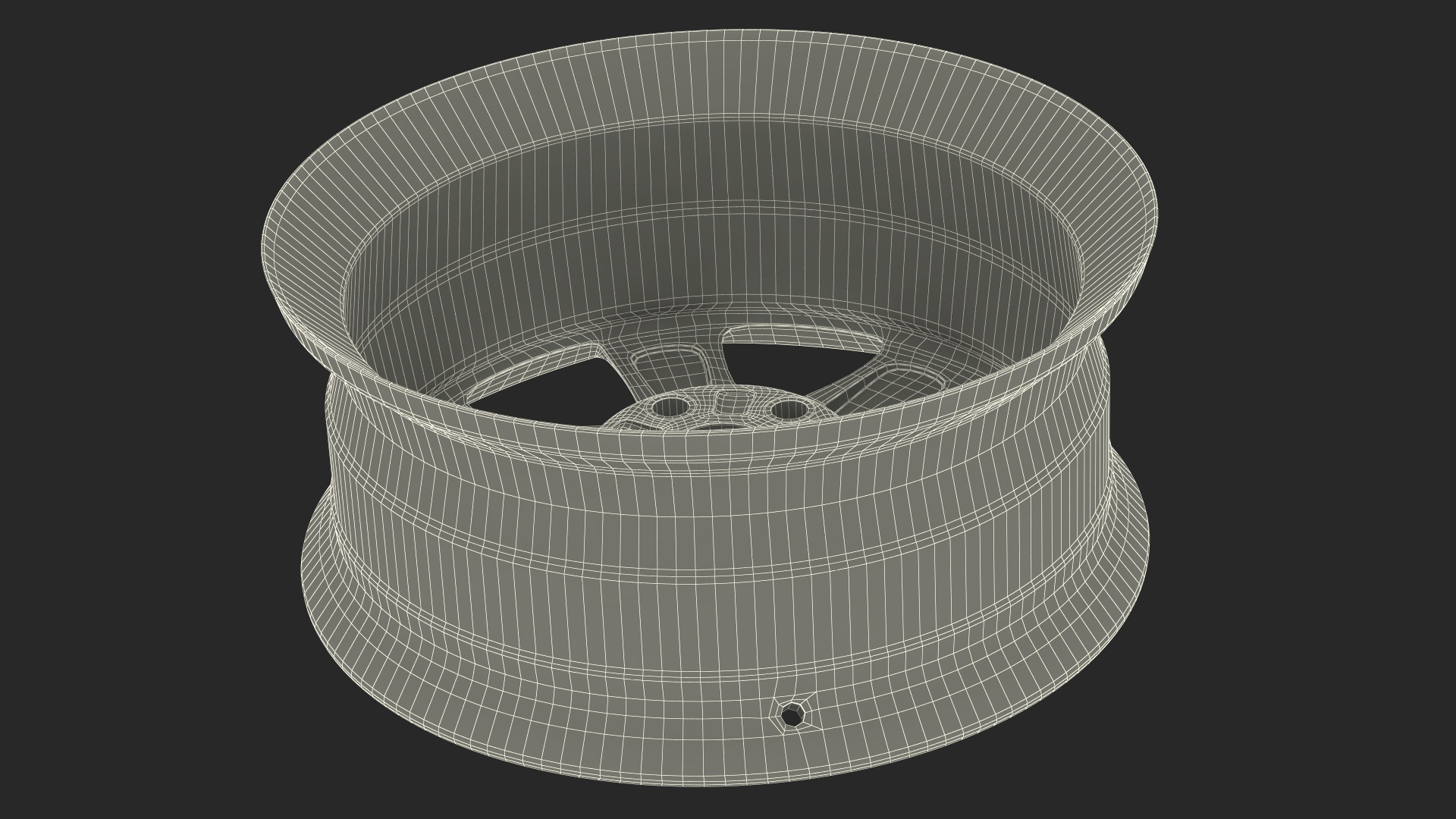 3D Car Wheel Rim model