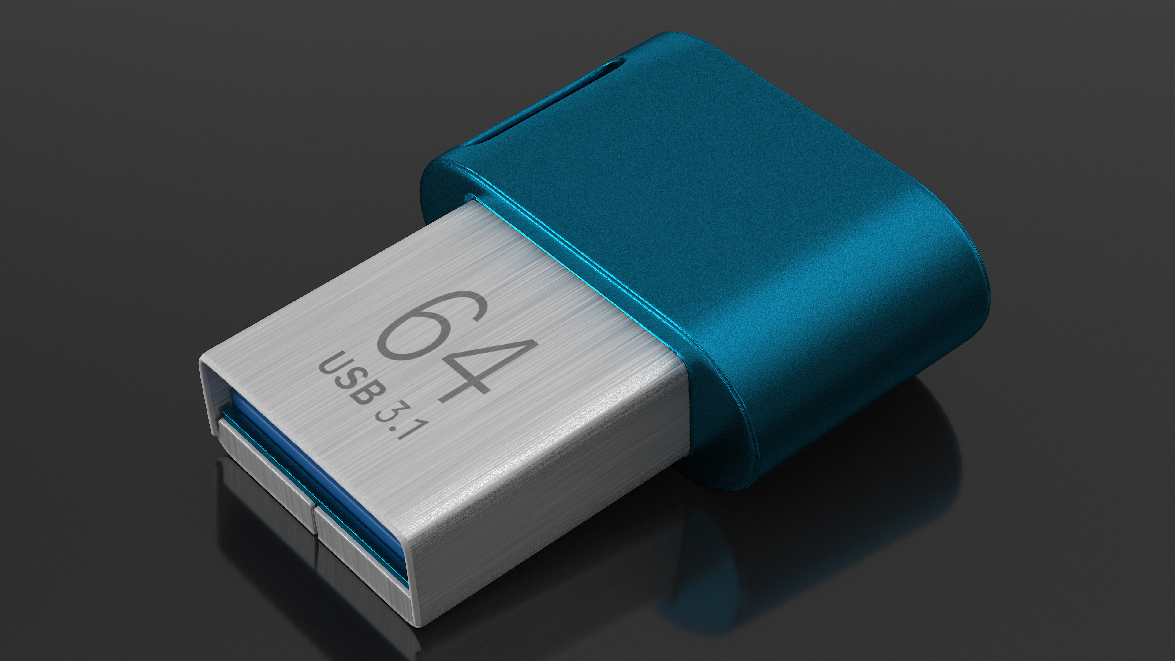 3D Mini Flash Drive 64Gb