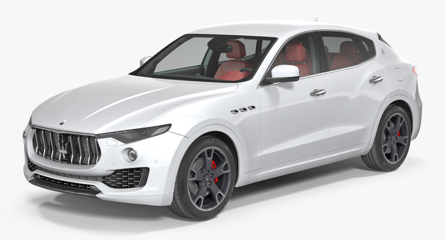 3D Maserati Levante 2017