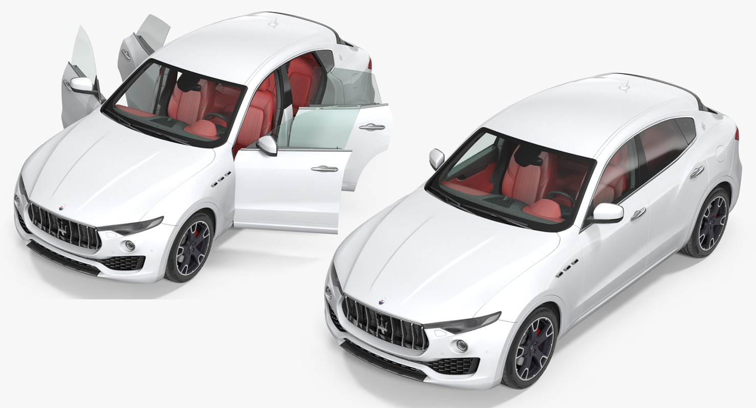 3D Maserati Levante 2017