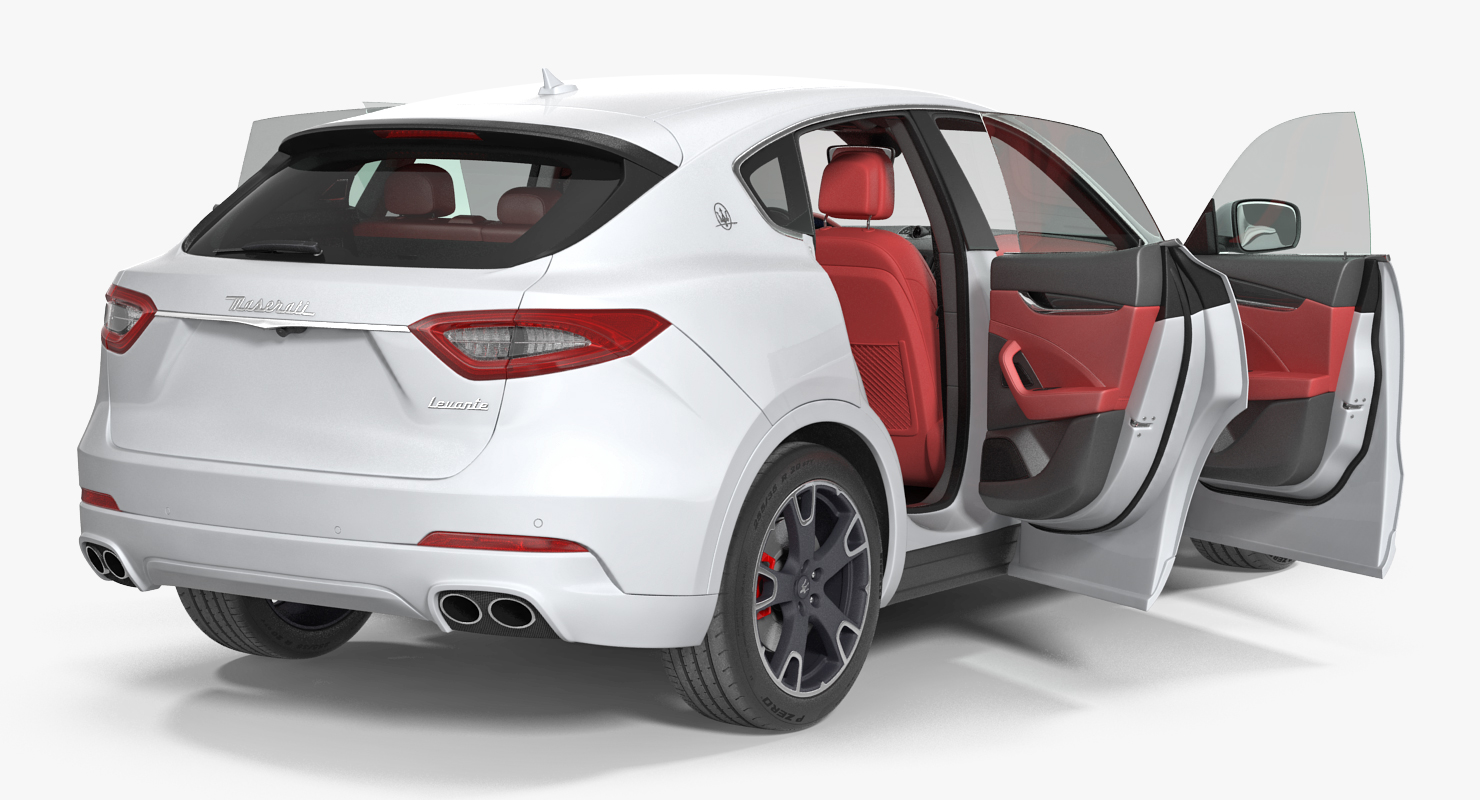 3D Maserati Levante 2017