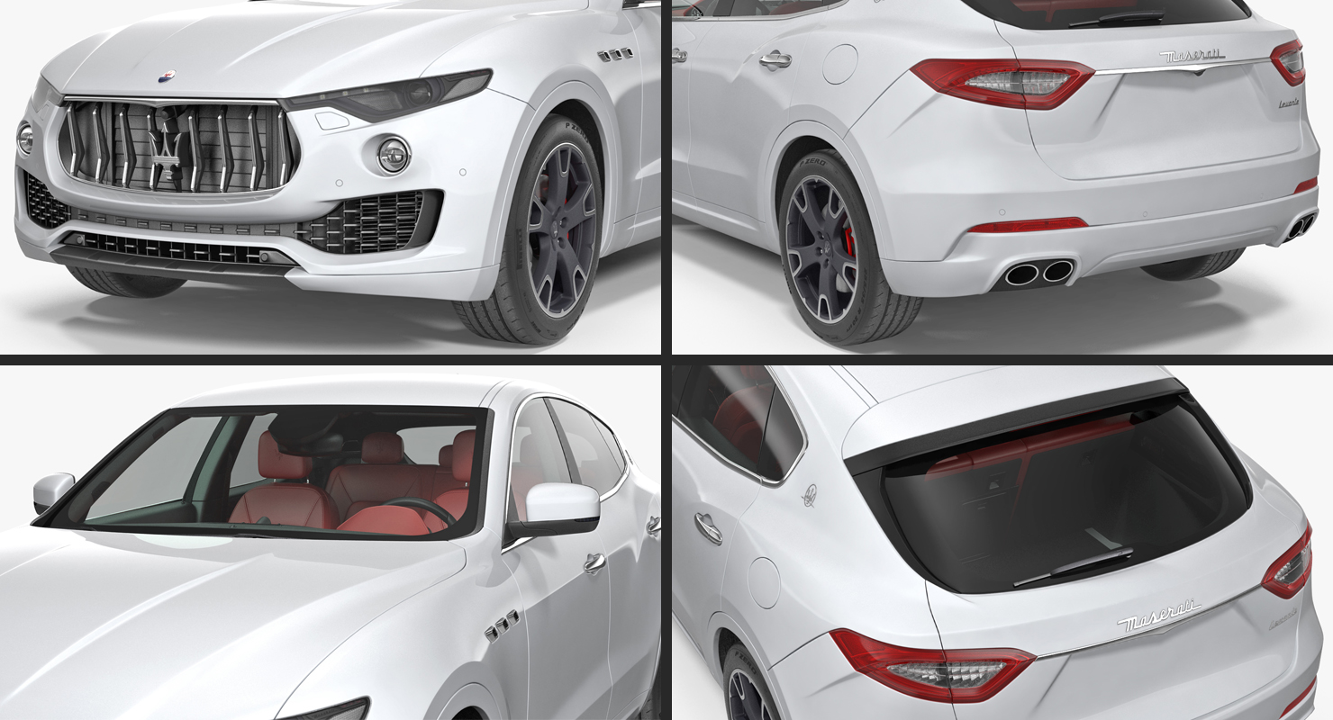 3D Maserati Levante 2017