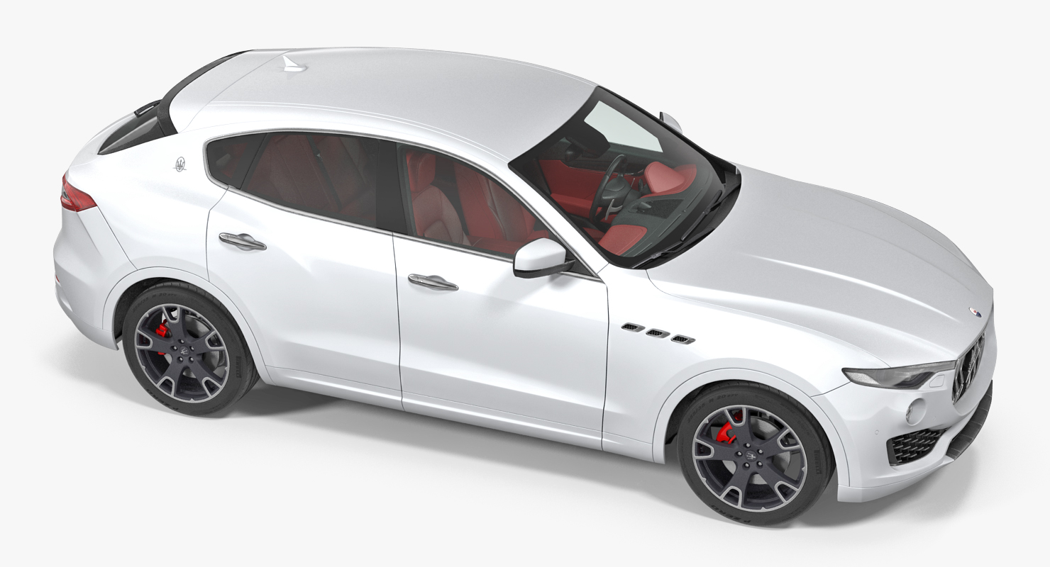 3D Maserati Levante 2017