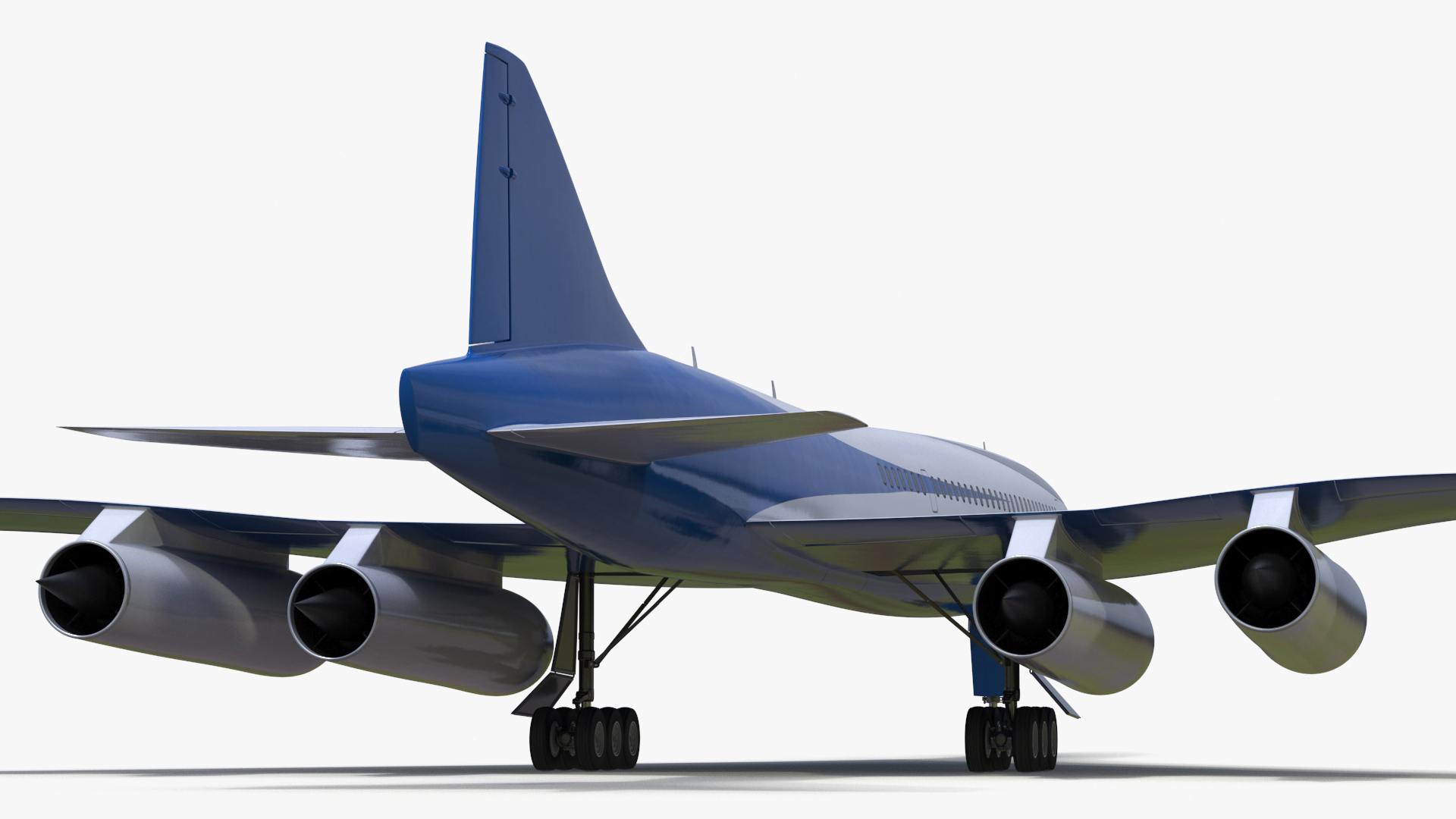 Supersonic Passenger Jet Generic 3D