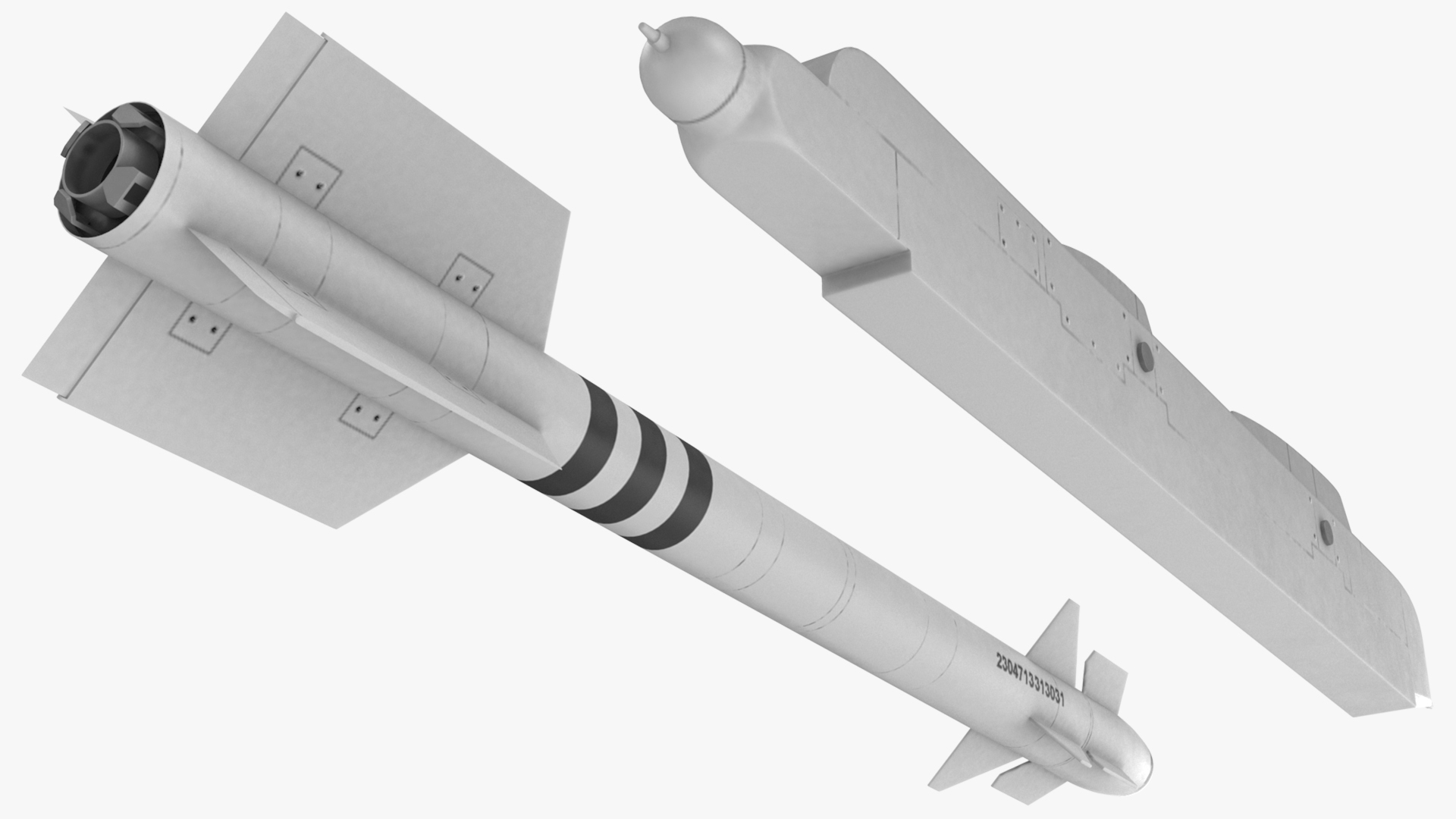 3D model Fighter Aircraft Armament