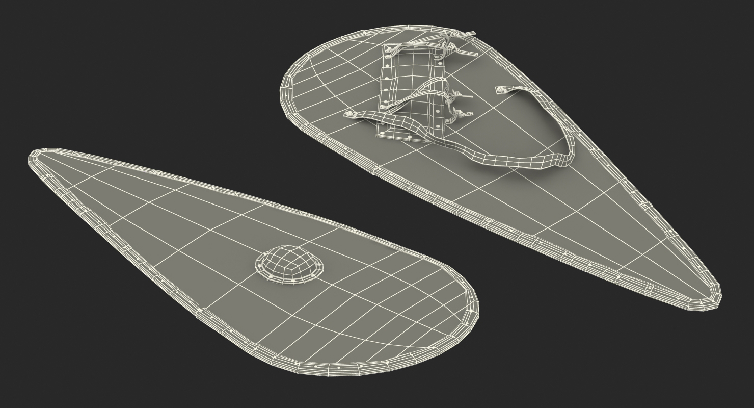 3D Norman Kite Shield model