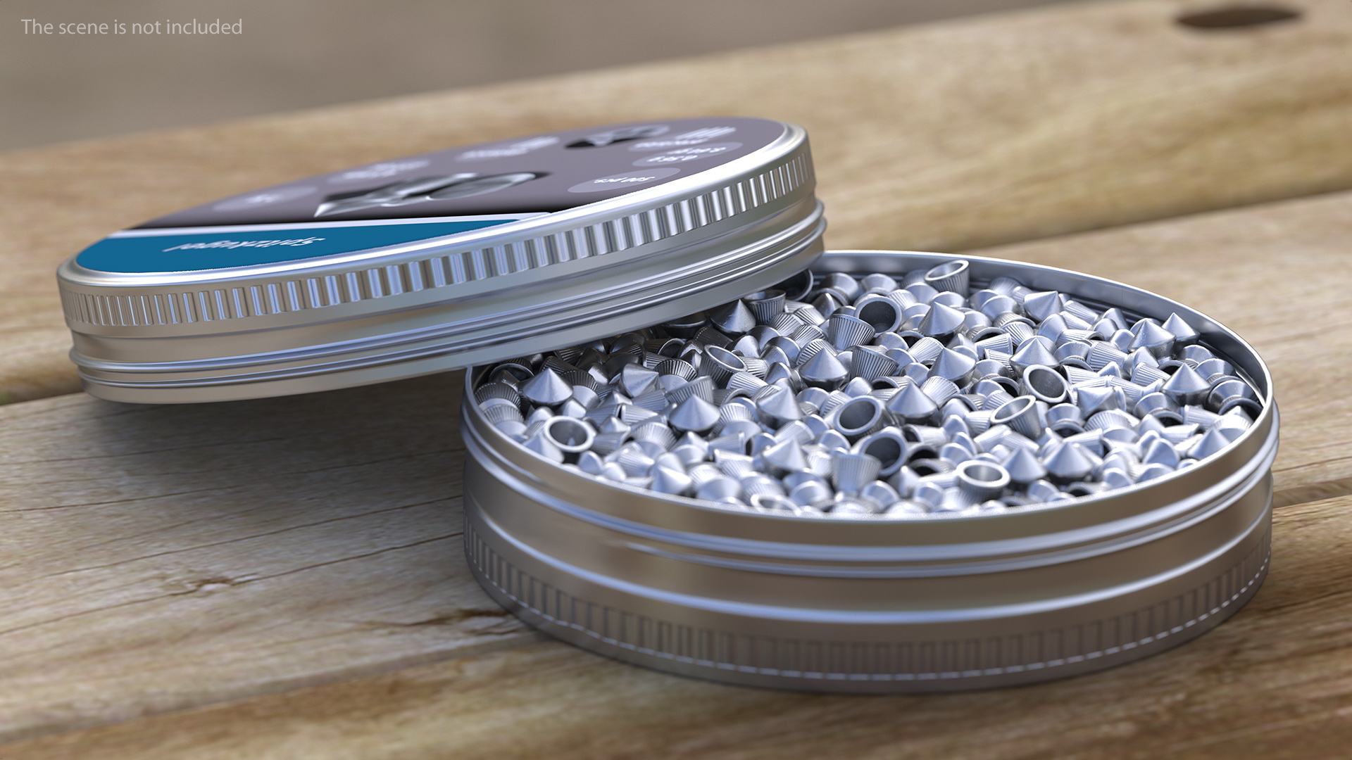 Spitzkugel Airgun Pellets Box 3D model