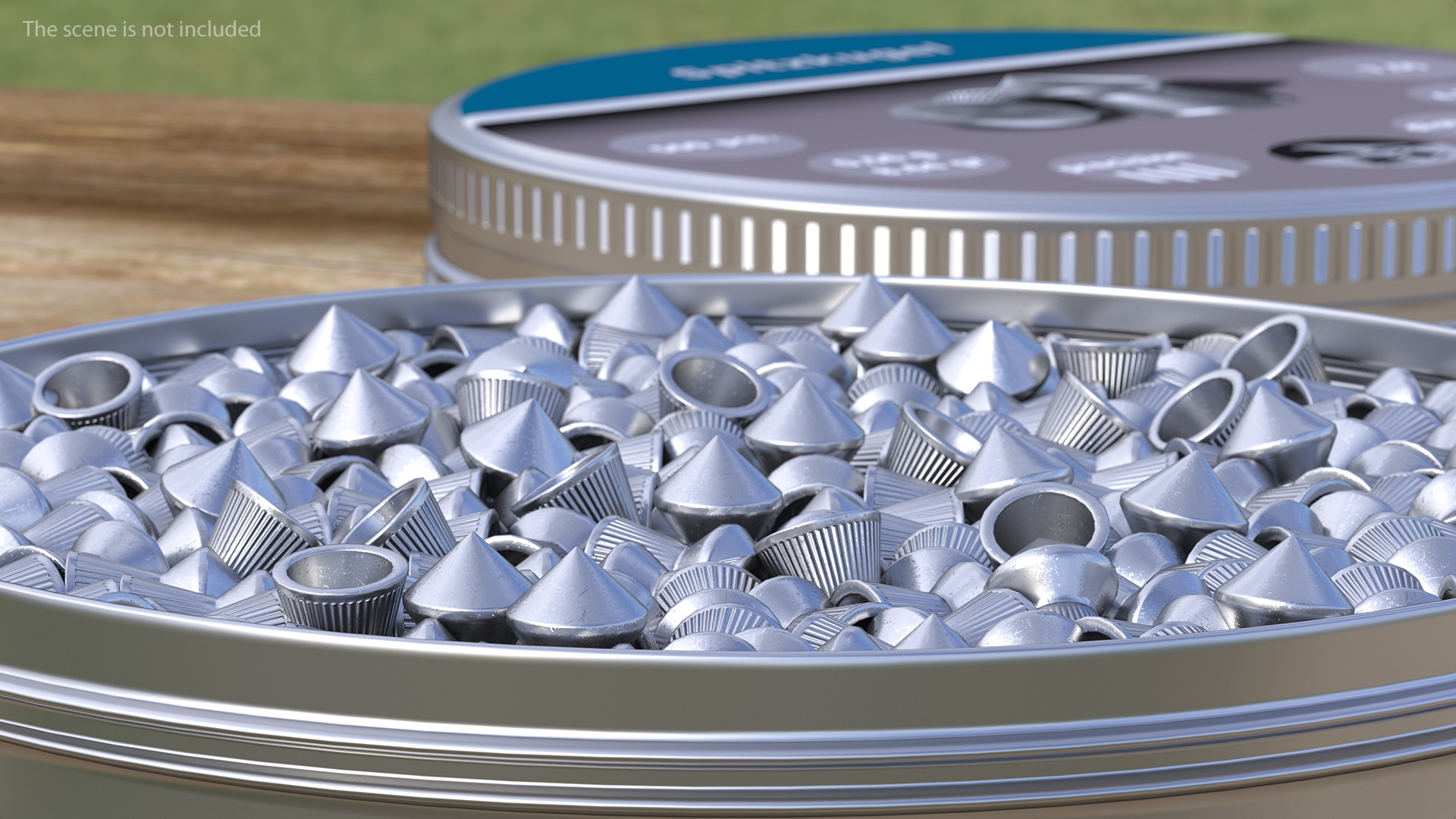 Spitzkugel Airgun Pellets Box 3D model