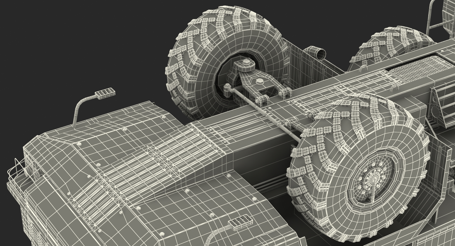 3D SA 21 Growler Mobile Missile System Vehicle model