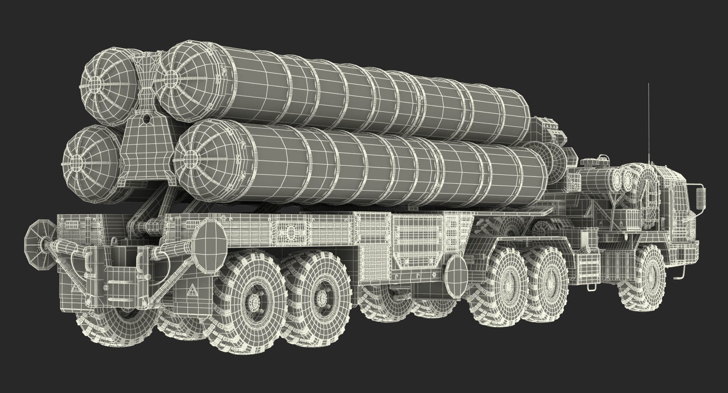 3D SA 21 Growler Mobile Missile System Vehicle model