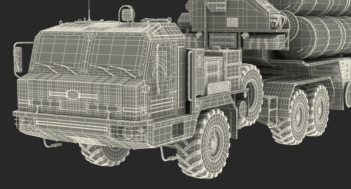 3D SA 21 Growler Mobile Missile System Vehicle model