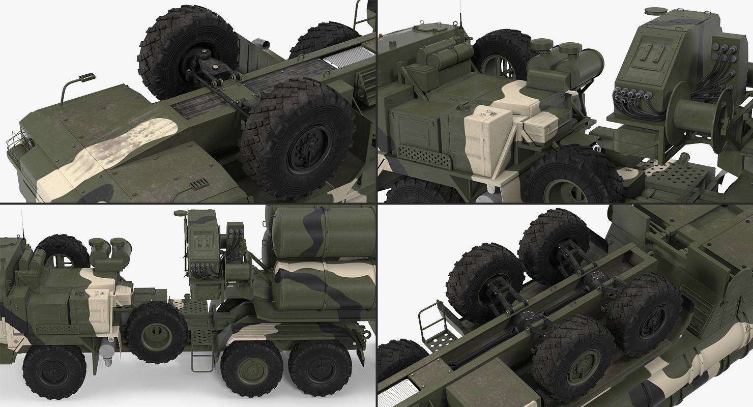 3D SA 21 Growler Mobile Missile System Vehicle model