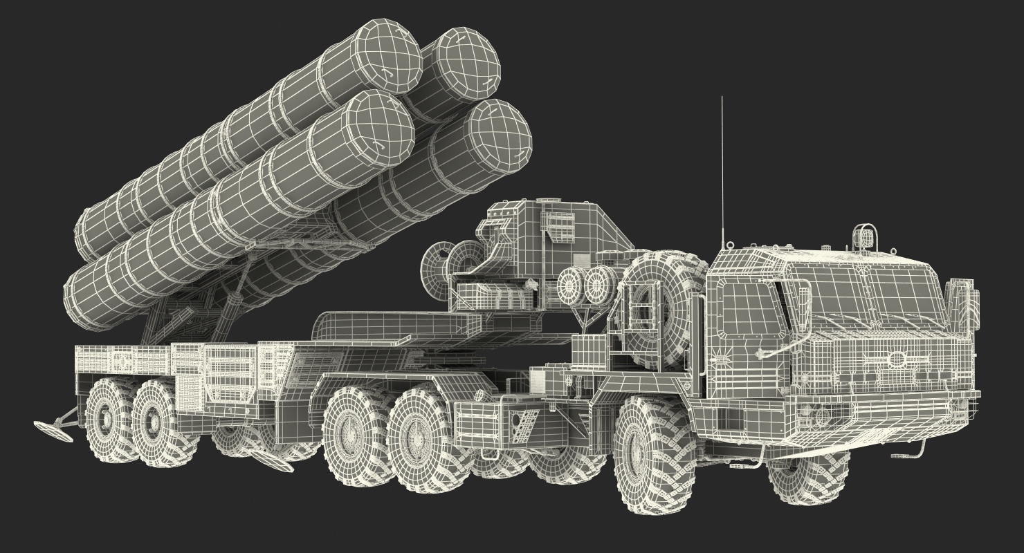 3D SA 21 Growler Mobile Missile System Vehicle model