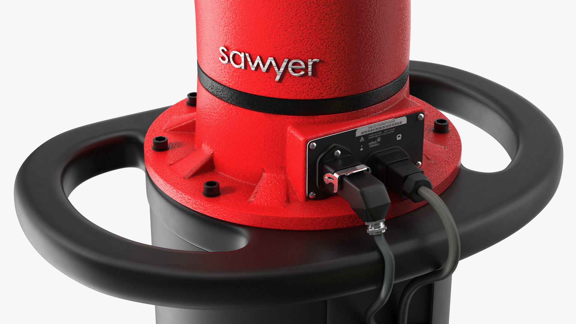 Sawyer Black Edition Collaborative Robot with Pedestal 3D model