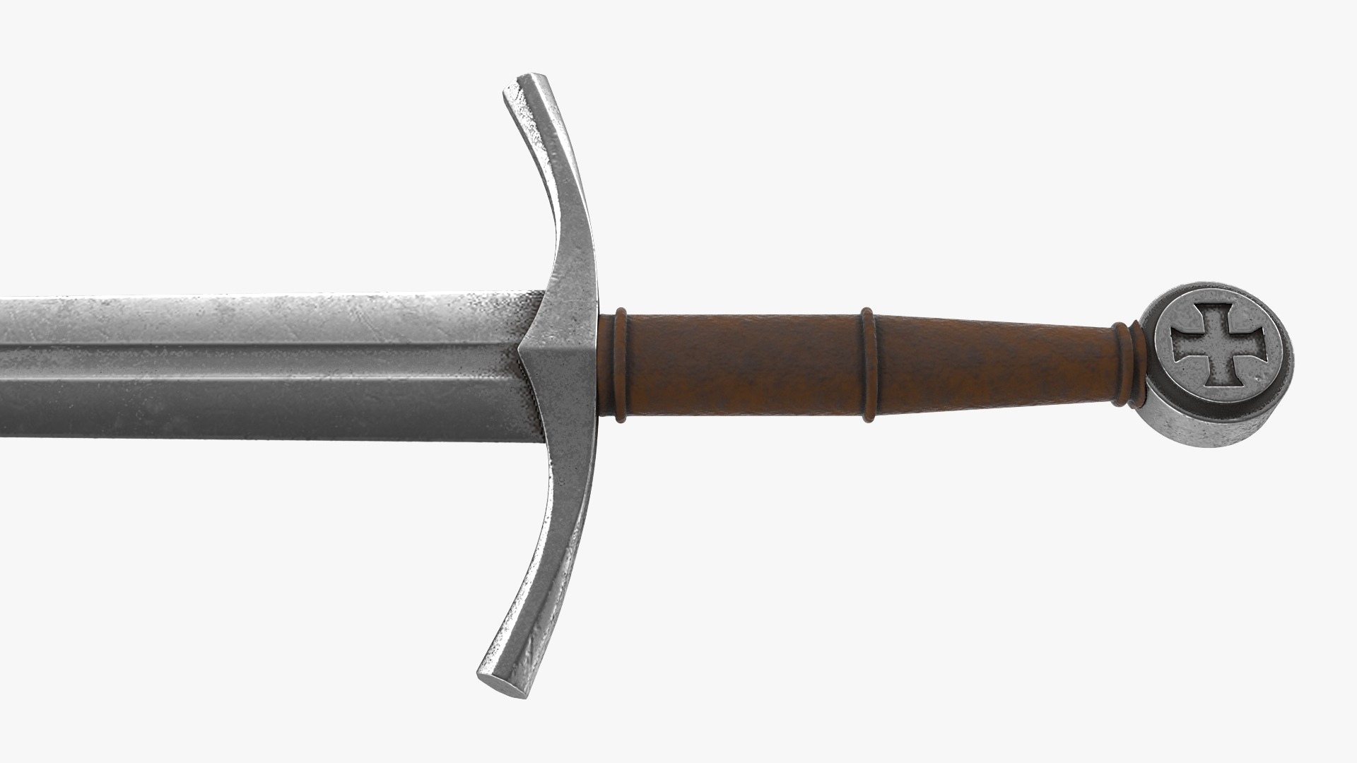 Crusader Sword 3D model