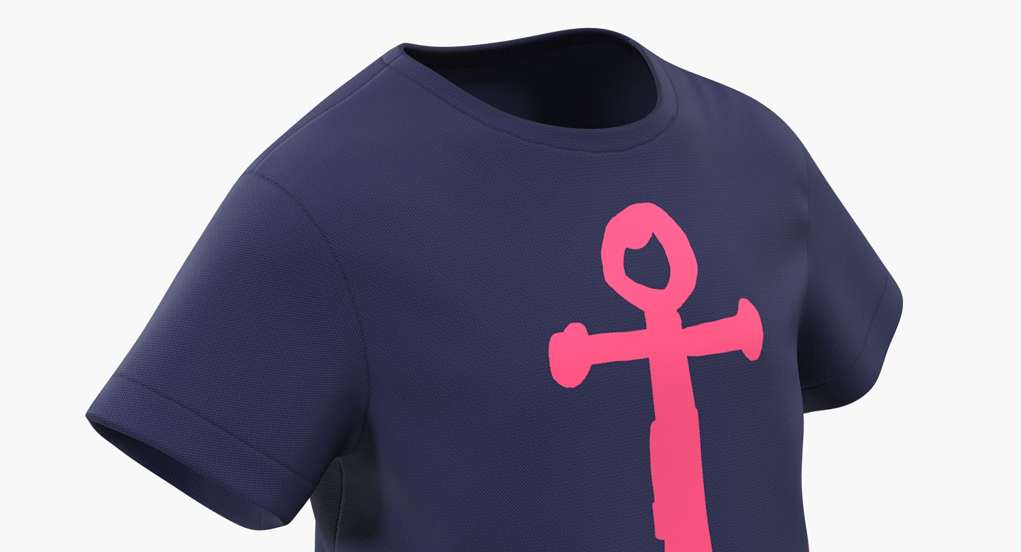 3D model Teenage T Shirt