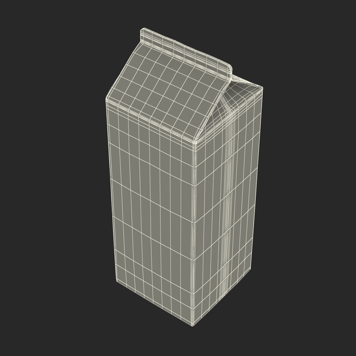 Milk Carton Generic 3D model