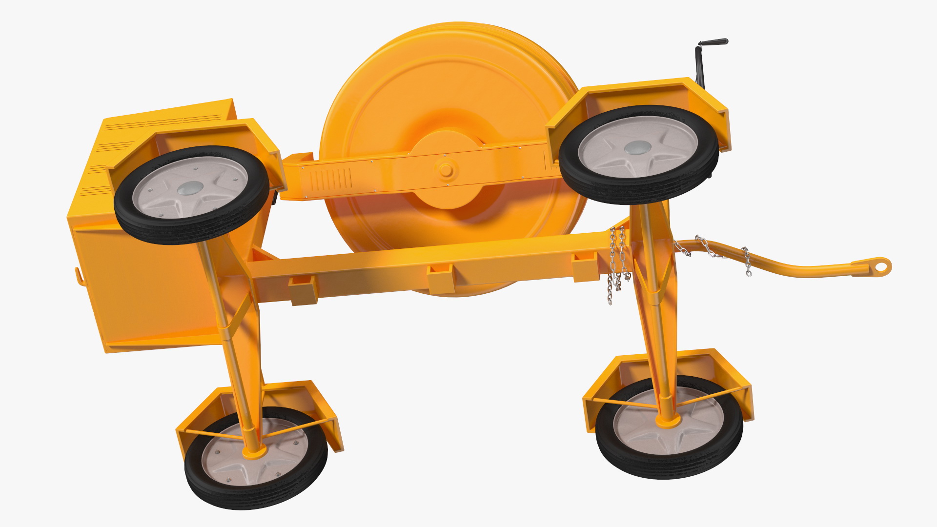 3D Electric Concrete Mixer model