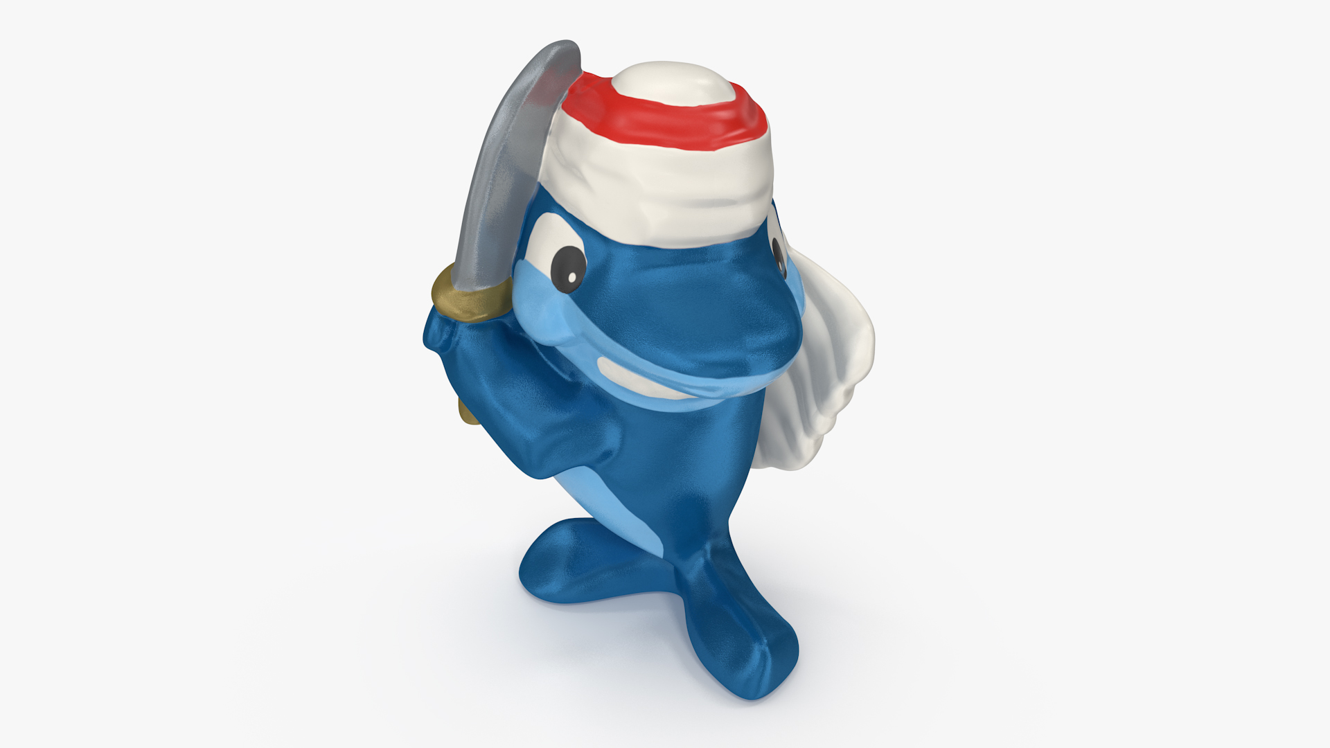 3D Kinder Surprise Retro Shark Toy