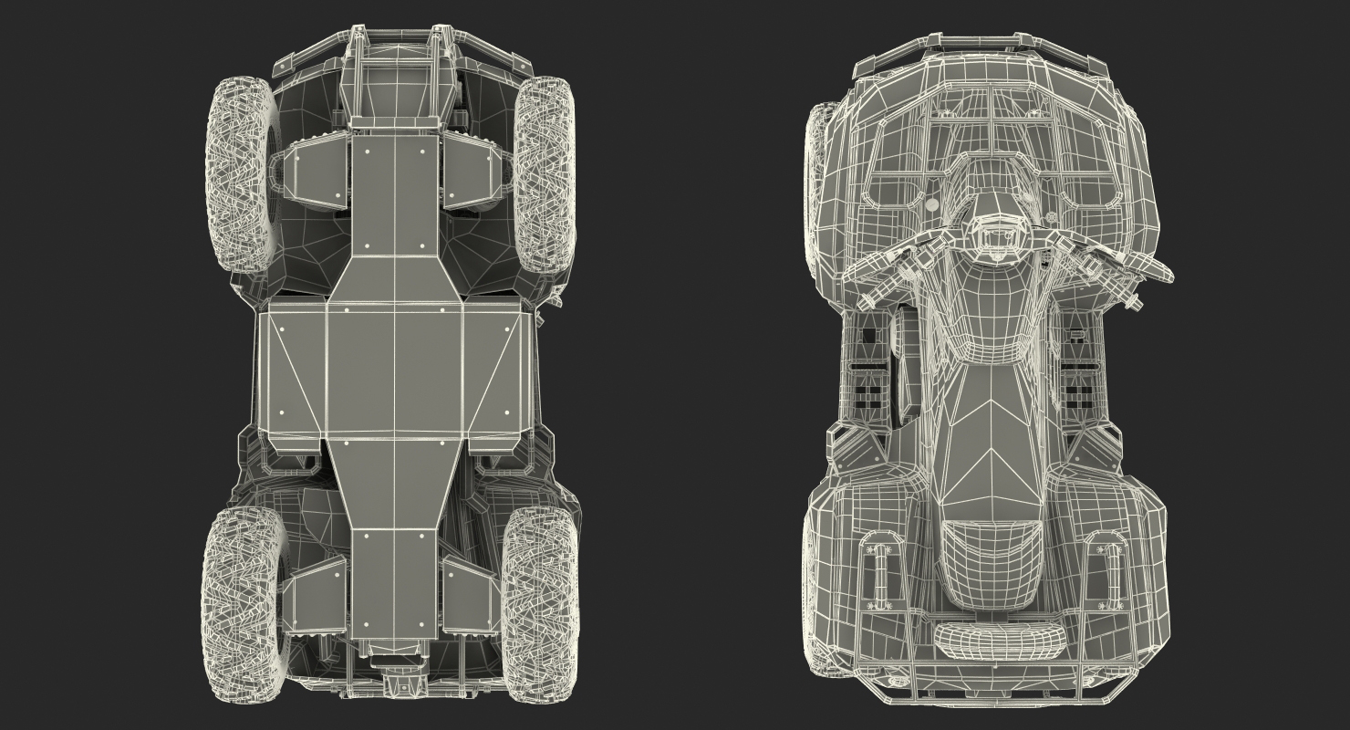 3D model Quad Bike TGB 1000 2016 Rigged