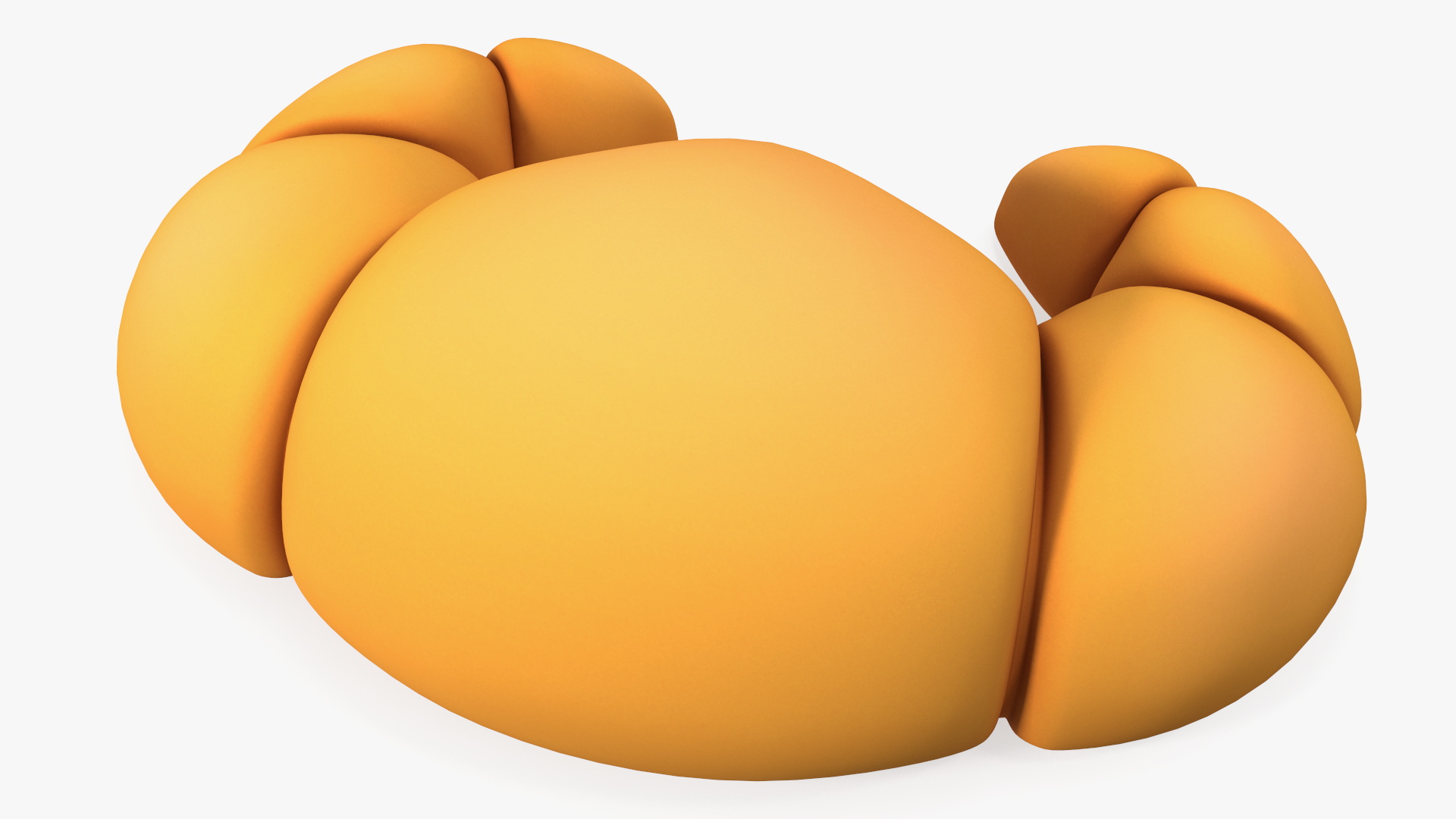 Cartoon Croissant 3D