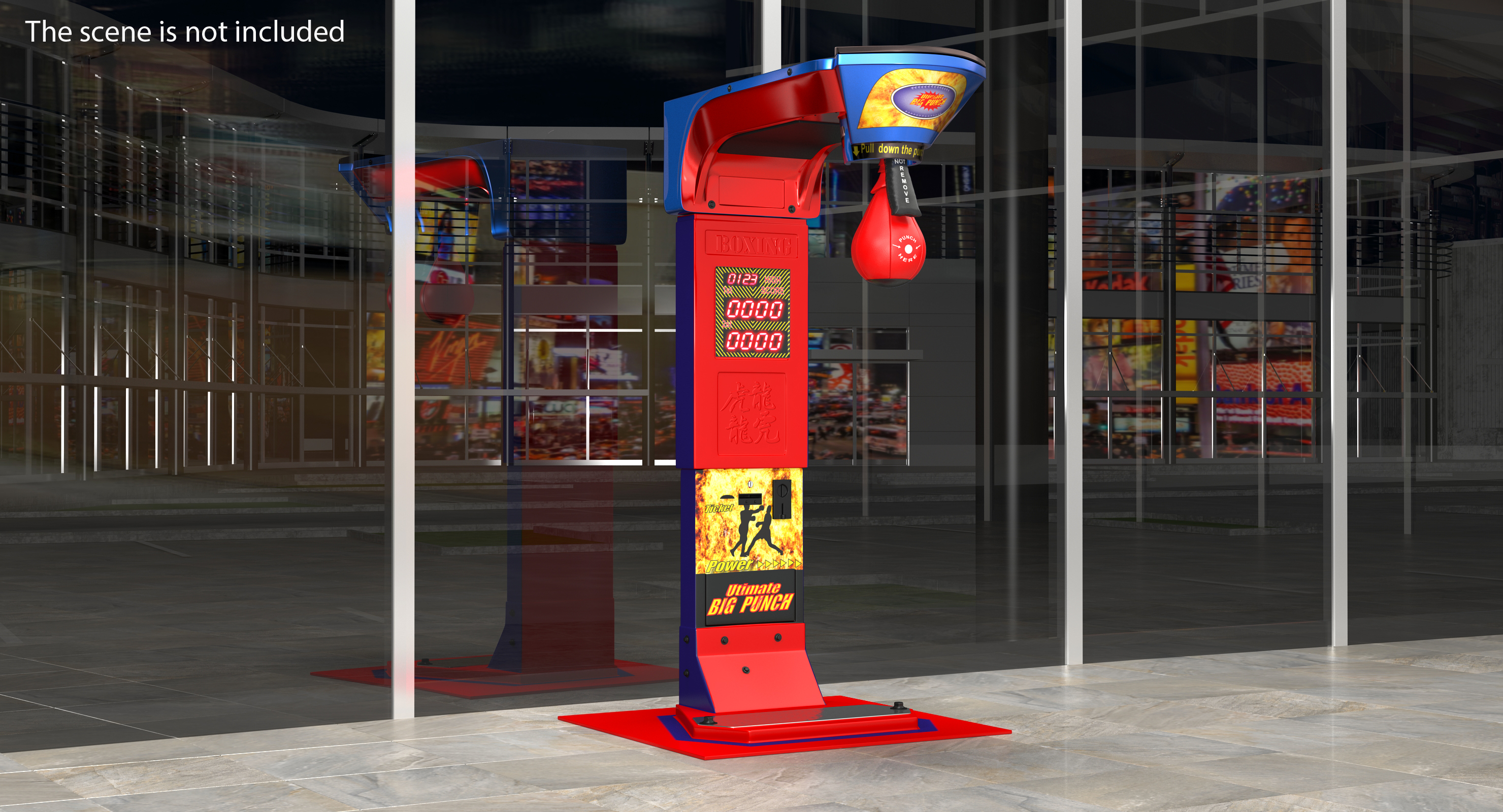 3D Boxing Arcade Machine