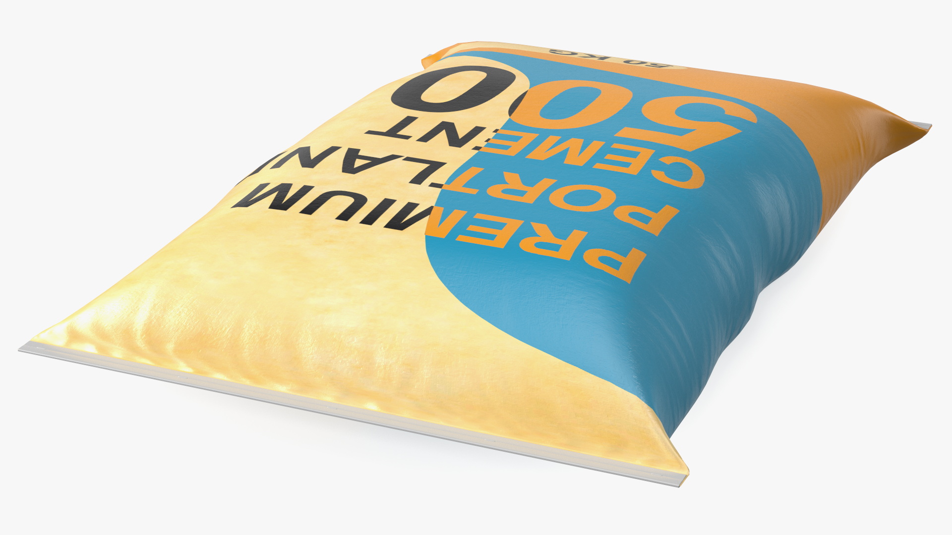 3D model Realistic Cement Bag