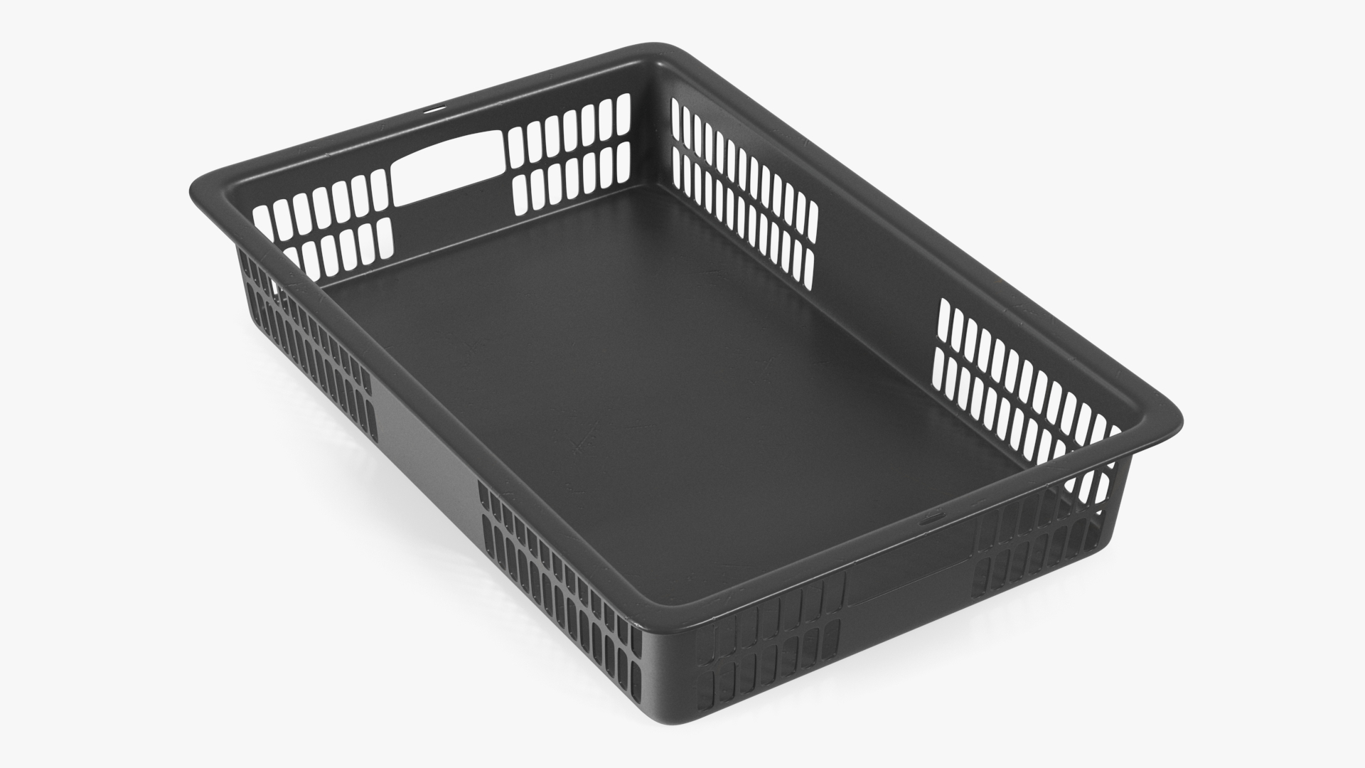 3D model Plastic Basket Black