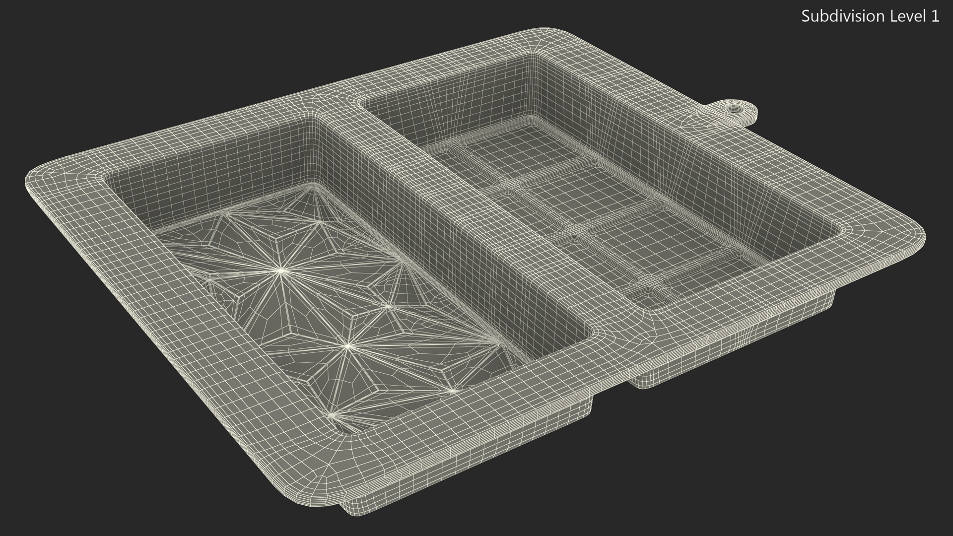 Chocolate Bar Mold Graphite 3D