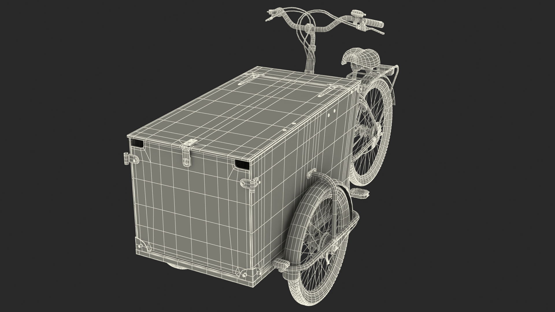 3D Cargo Bike Generic model