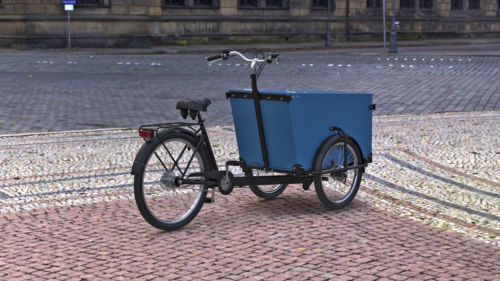 3D Cargo Bike Generic model