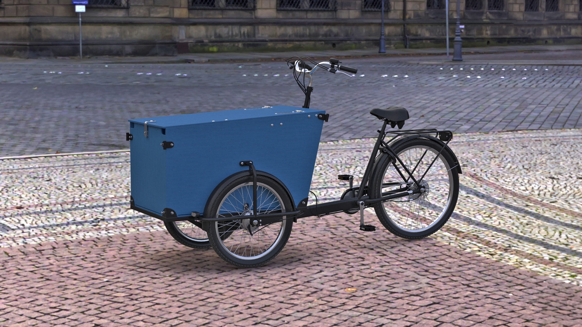 3D Cargo Bike Generic model