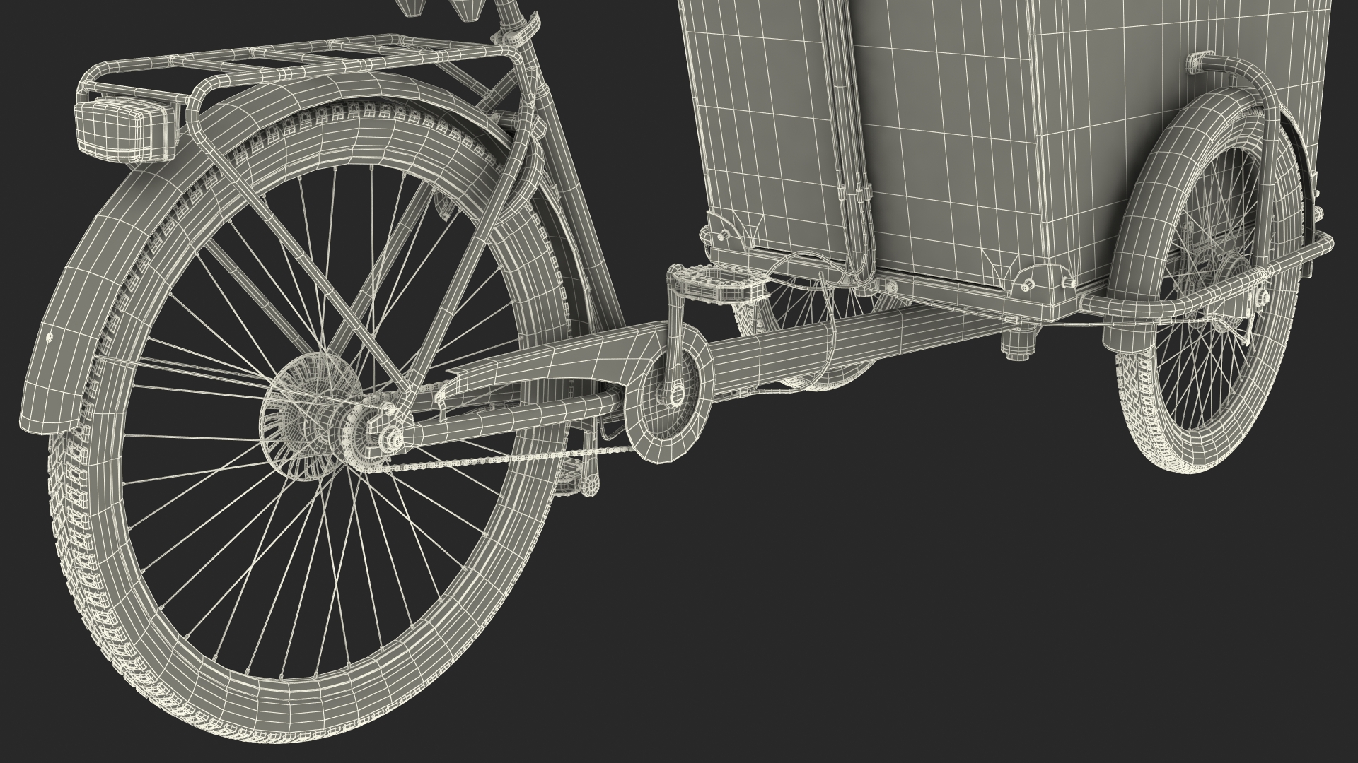 3D Cargo Bike Generic model