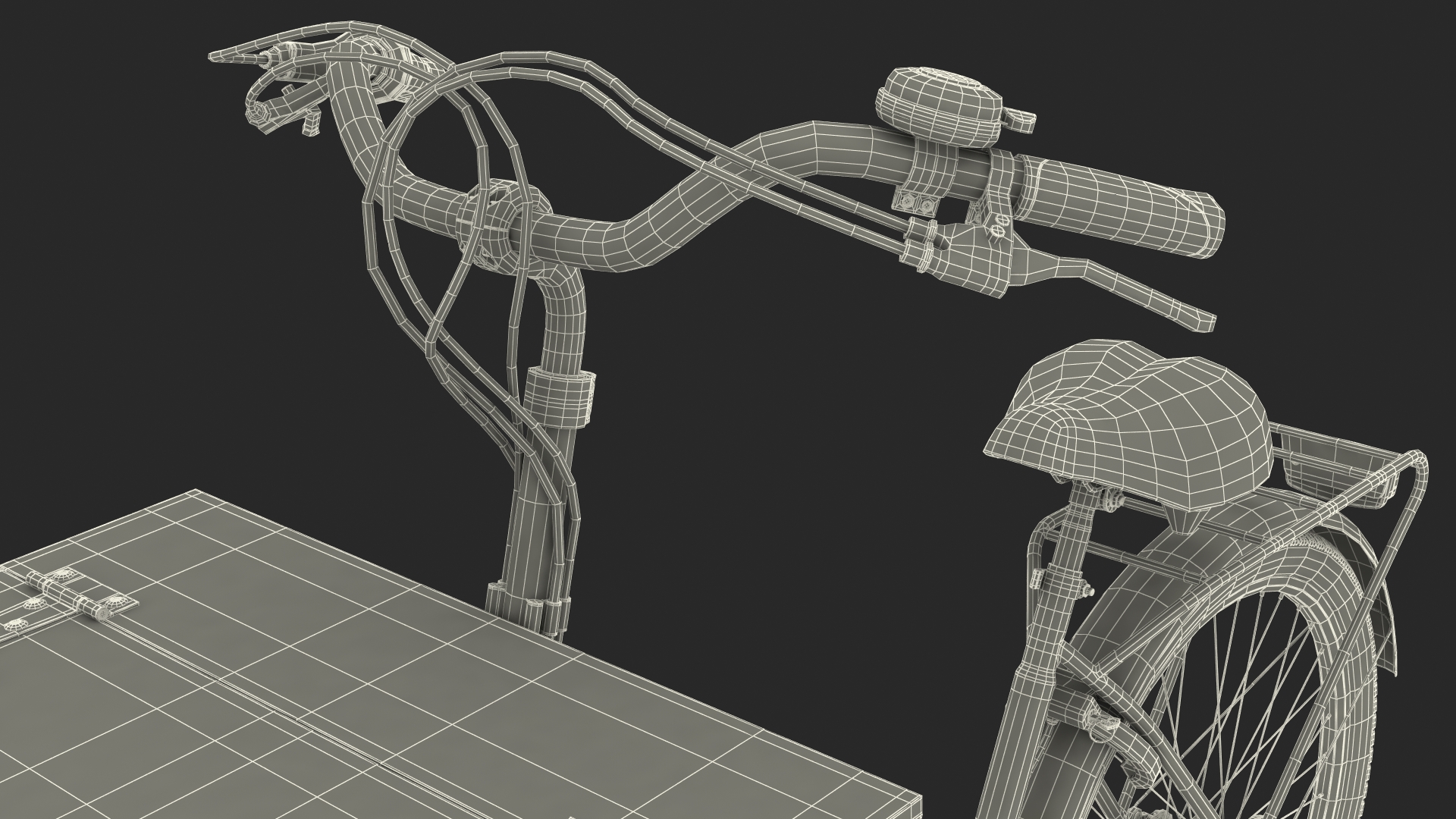 3D Cargo Bike Generic model