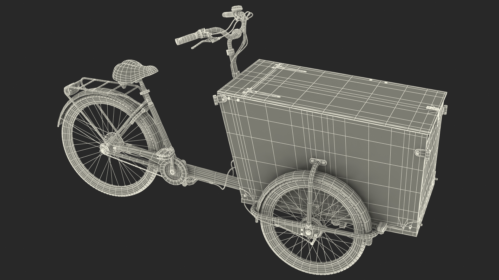 3D Cargo Bike Generic model