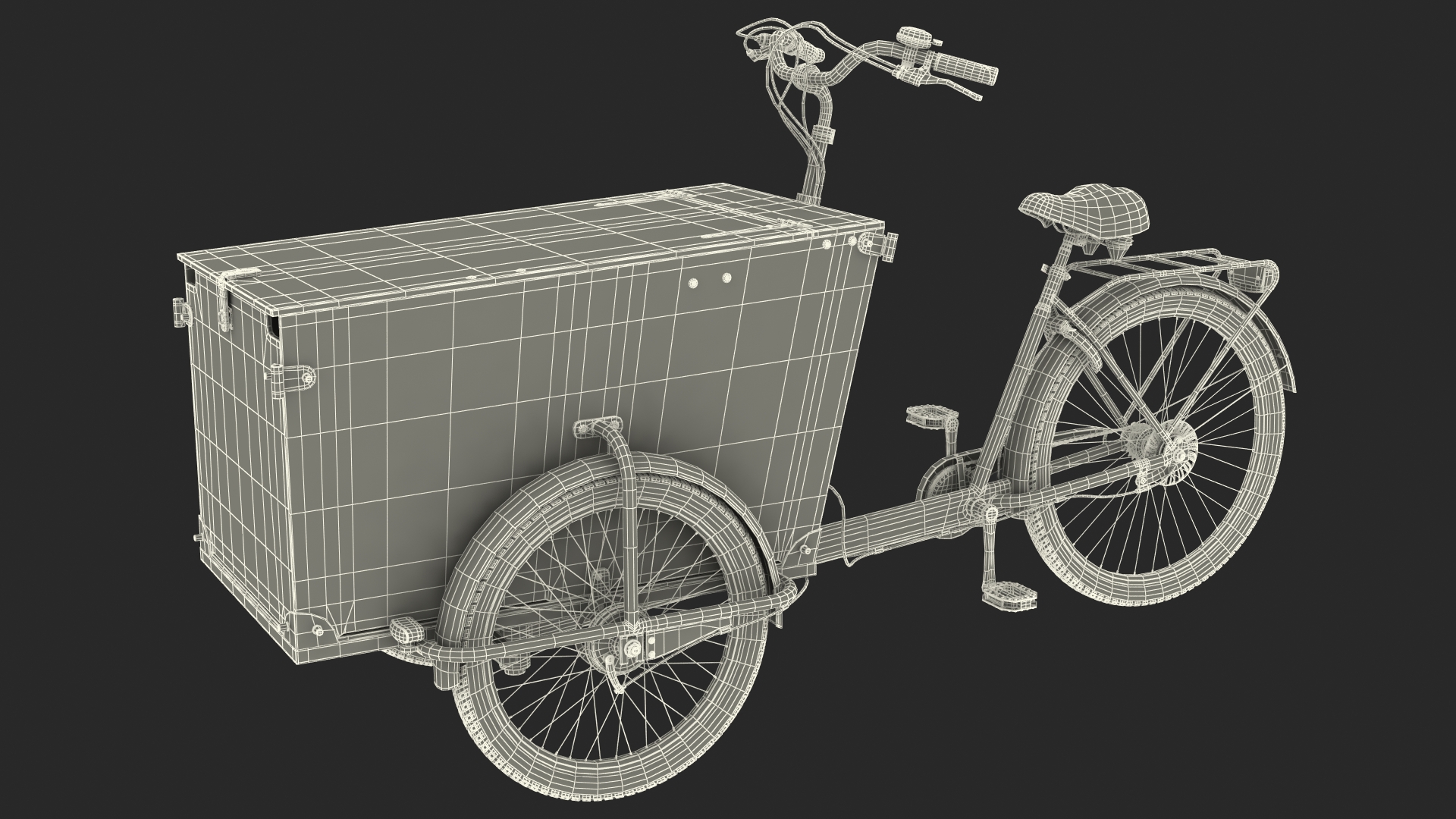 3D Cargo Bike Generic model