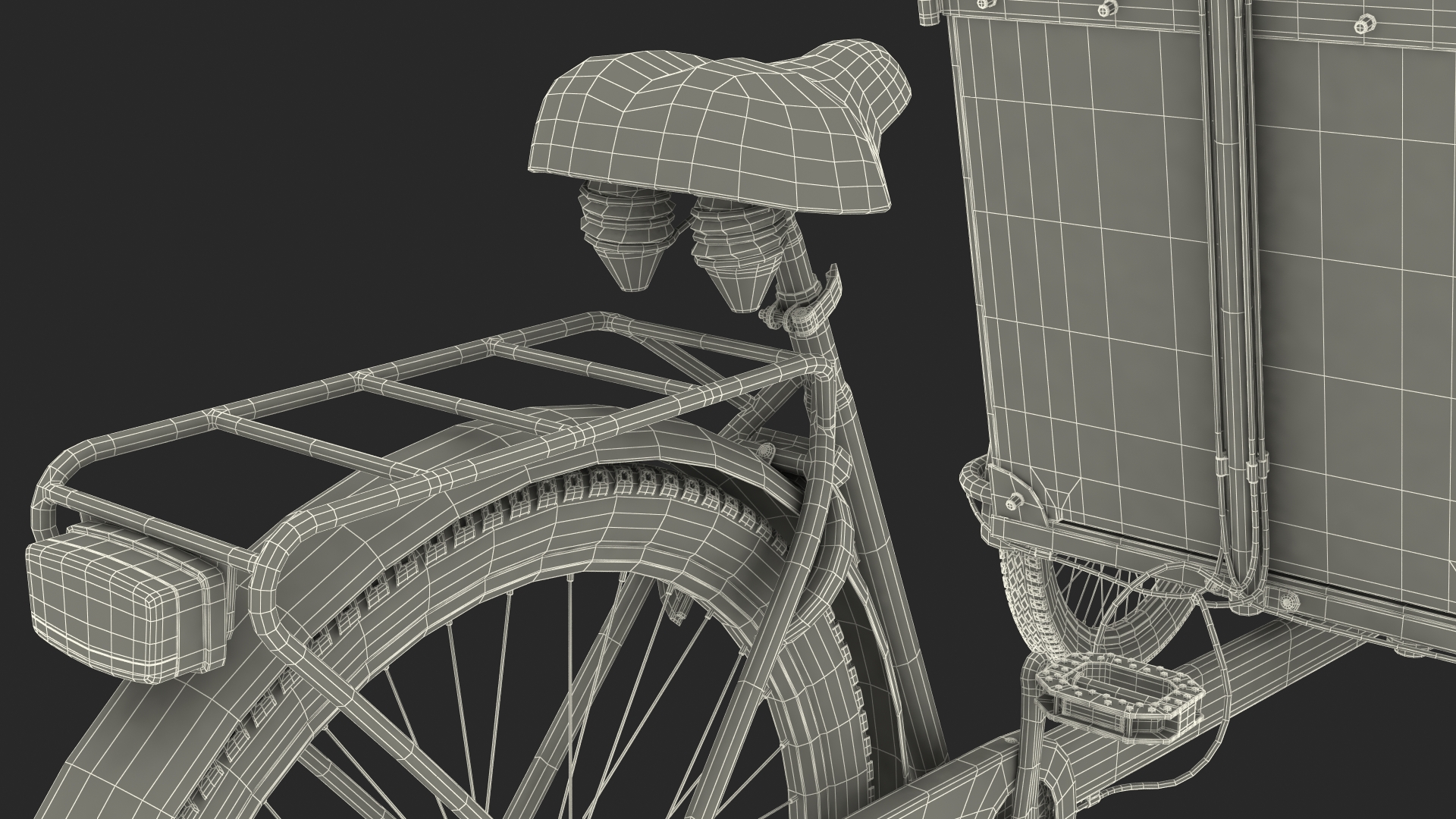 3D Cargo Bike Generic model