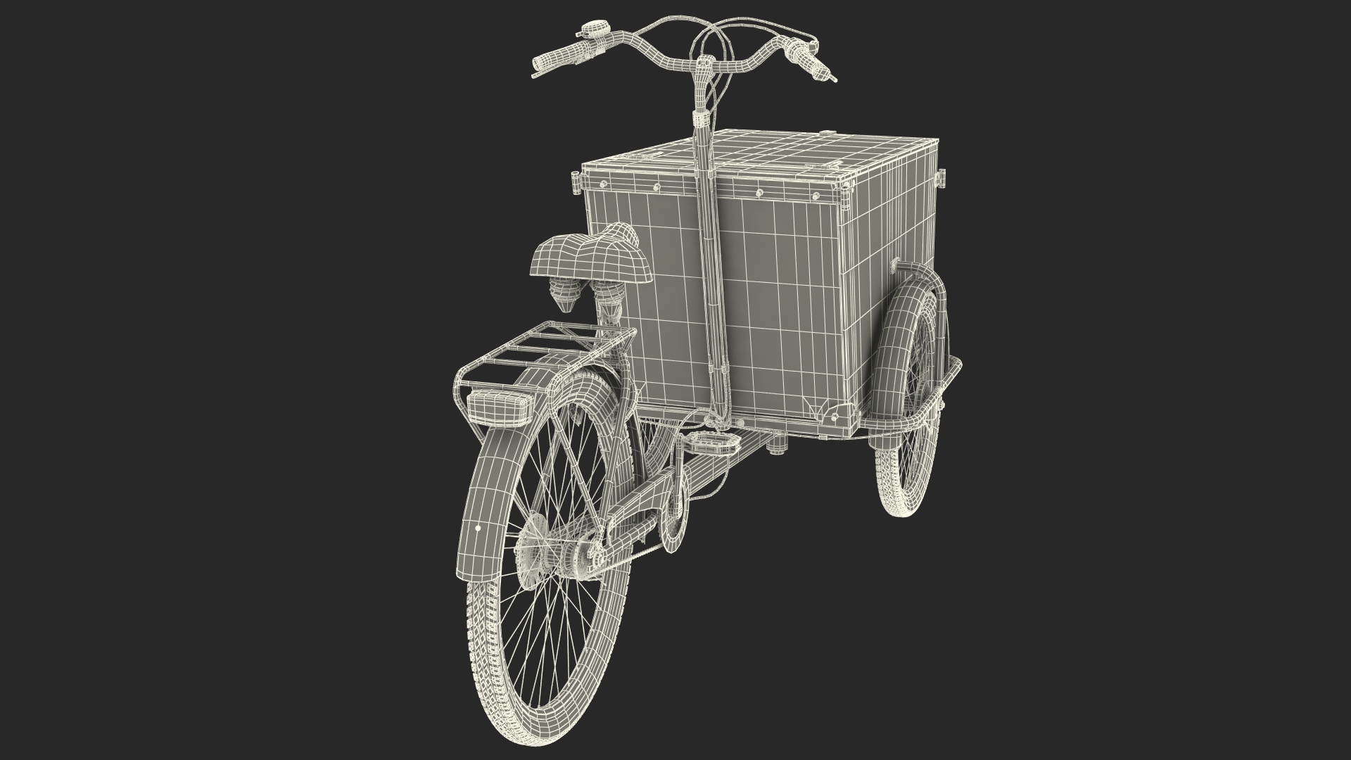 3D Cargo Bike Generic model