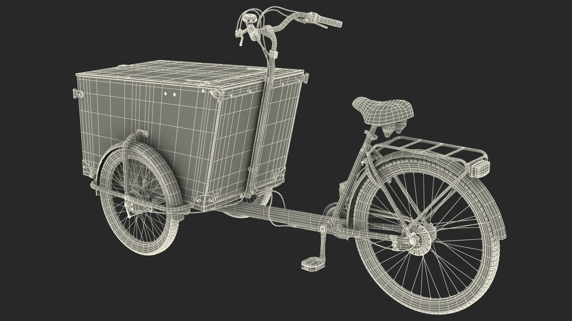 3D Cargo Bike Generic model