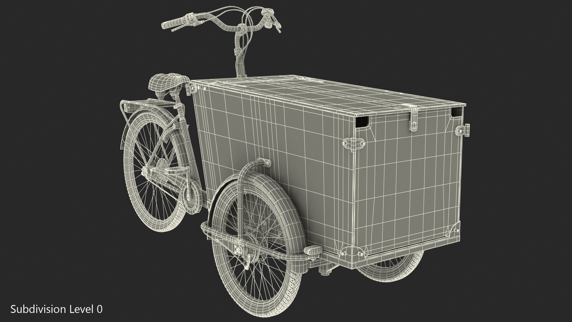 3D Cargo Bike Generic model