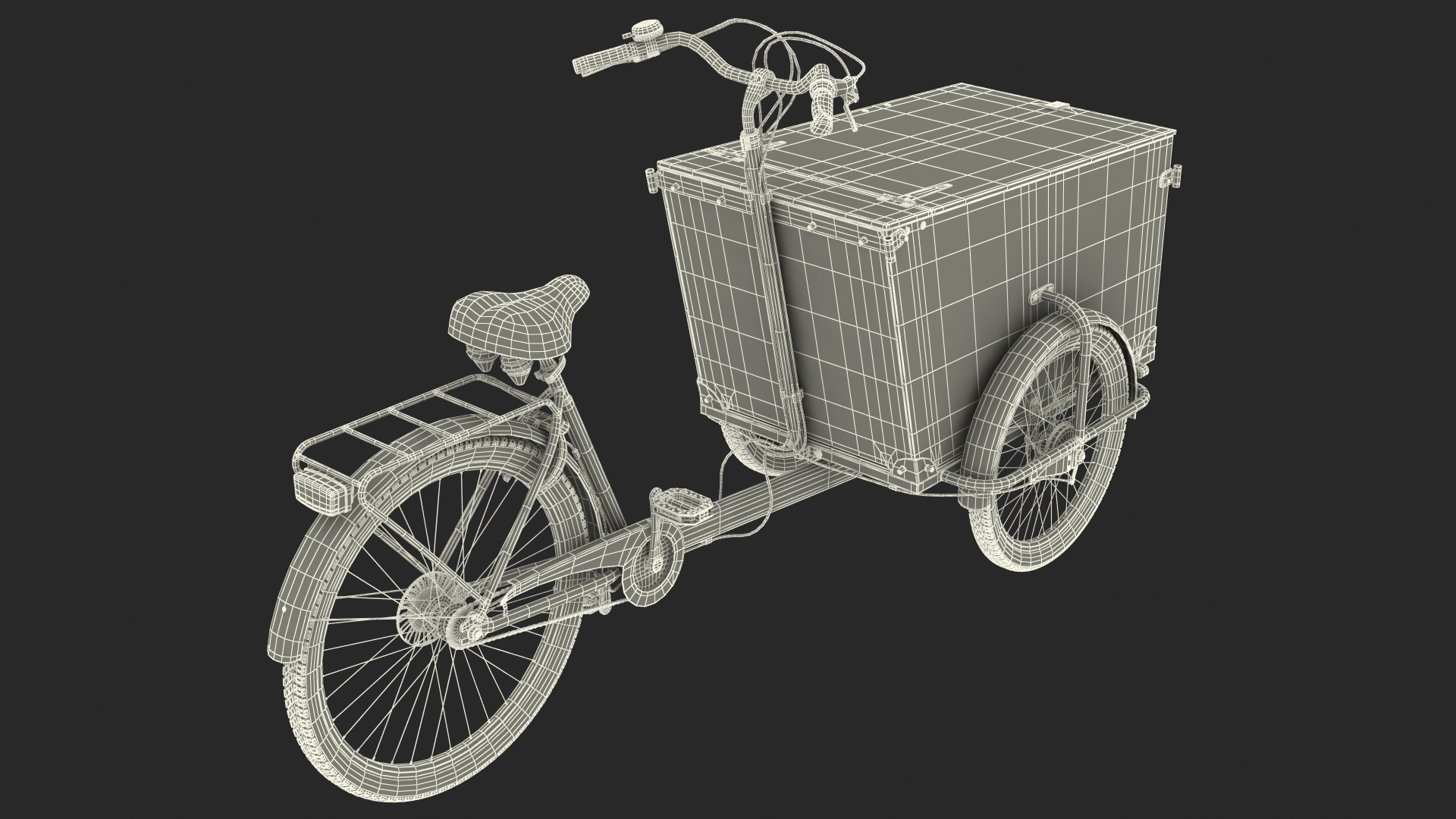 3D Cargo Bike Generic model