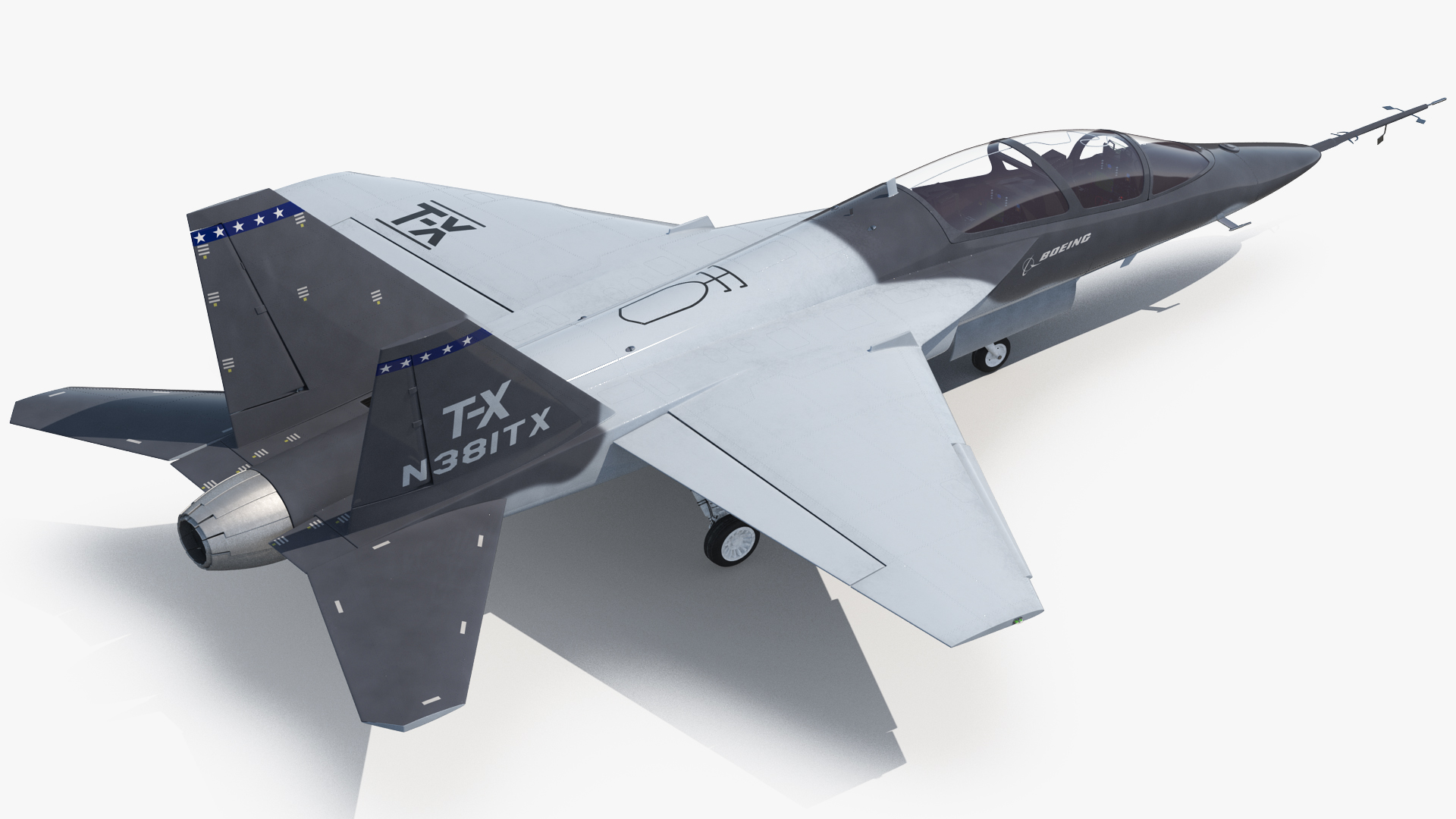 3D Boeing T-X Advanced Pilot Training System