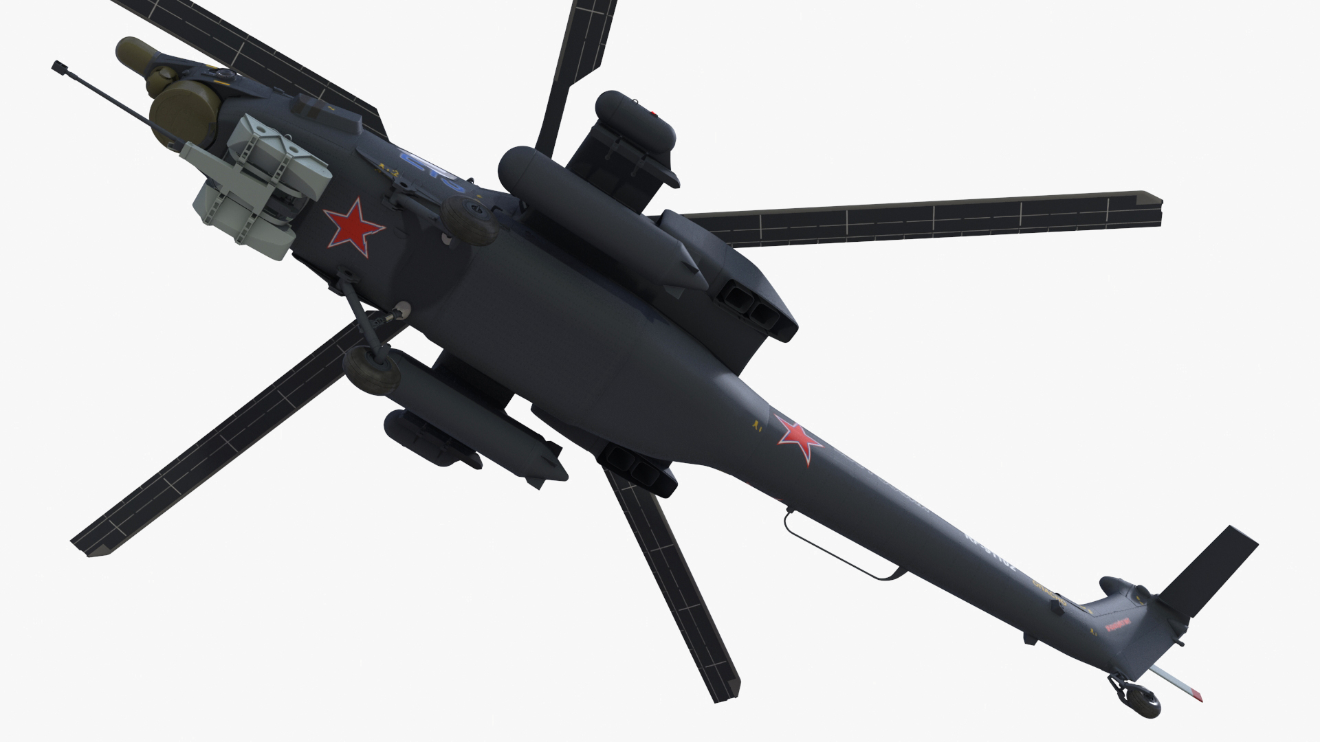 Mi-28 Havoc Russian Attack Helicopter 3D