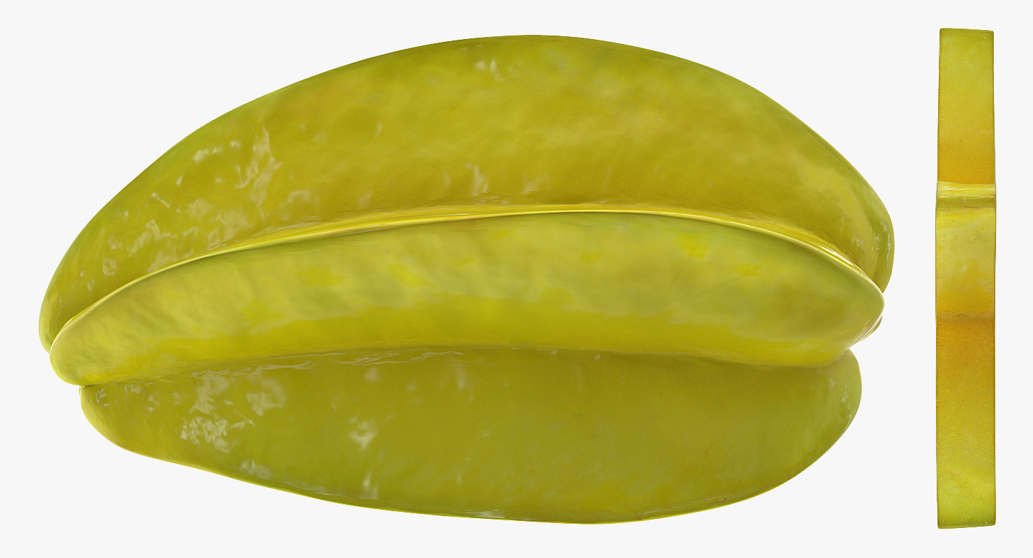 Star Fruit Set 3D model