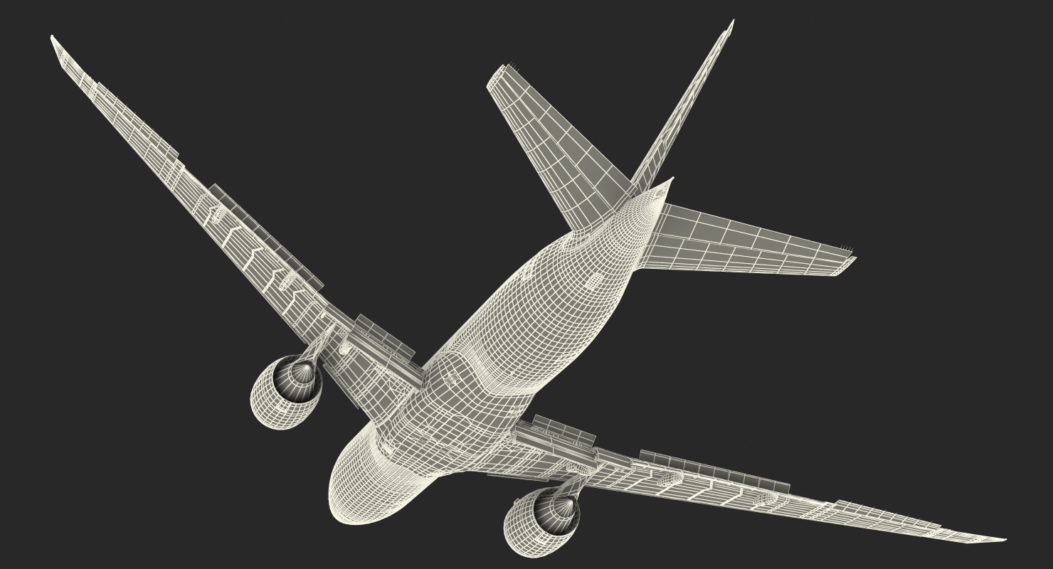 Boeing 777 200LR British Airways 3D