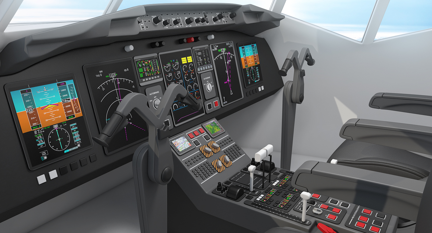 3D Boeing 757 300 Generic with Cabin model