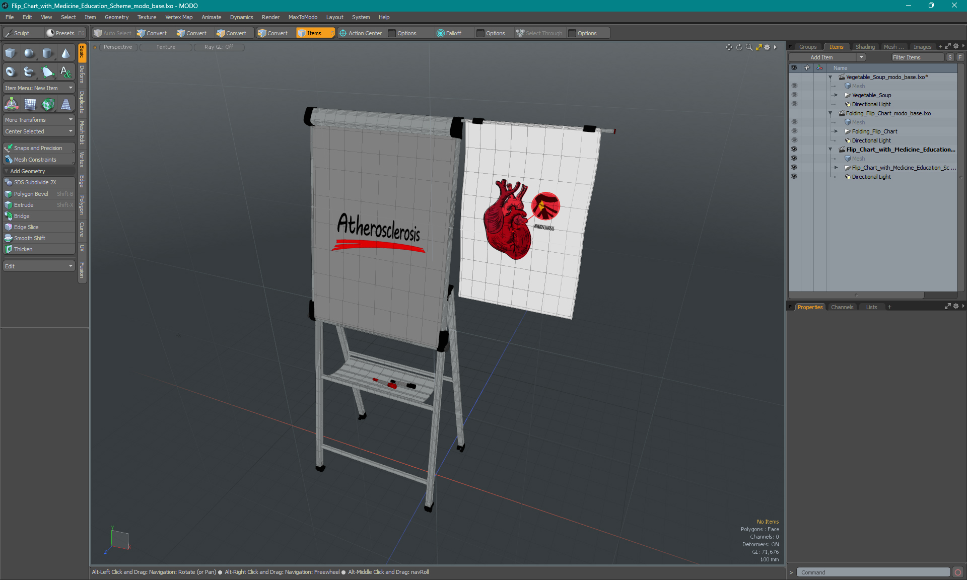 3D Flip Chart with Medicine Education Scheme